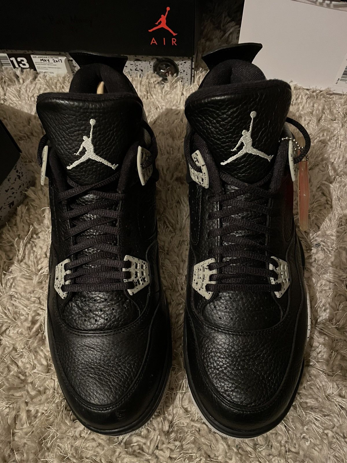 Jordan Brand Jordan 4 Oreo 2015 Release Size US 13 / EU 46 - 5 Thumbnail