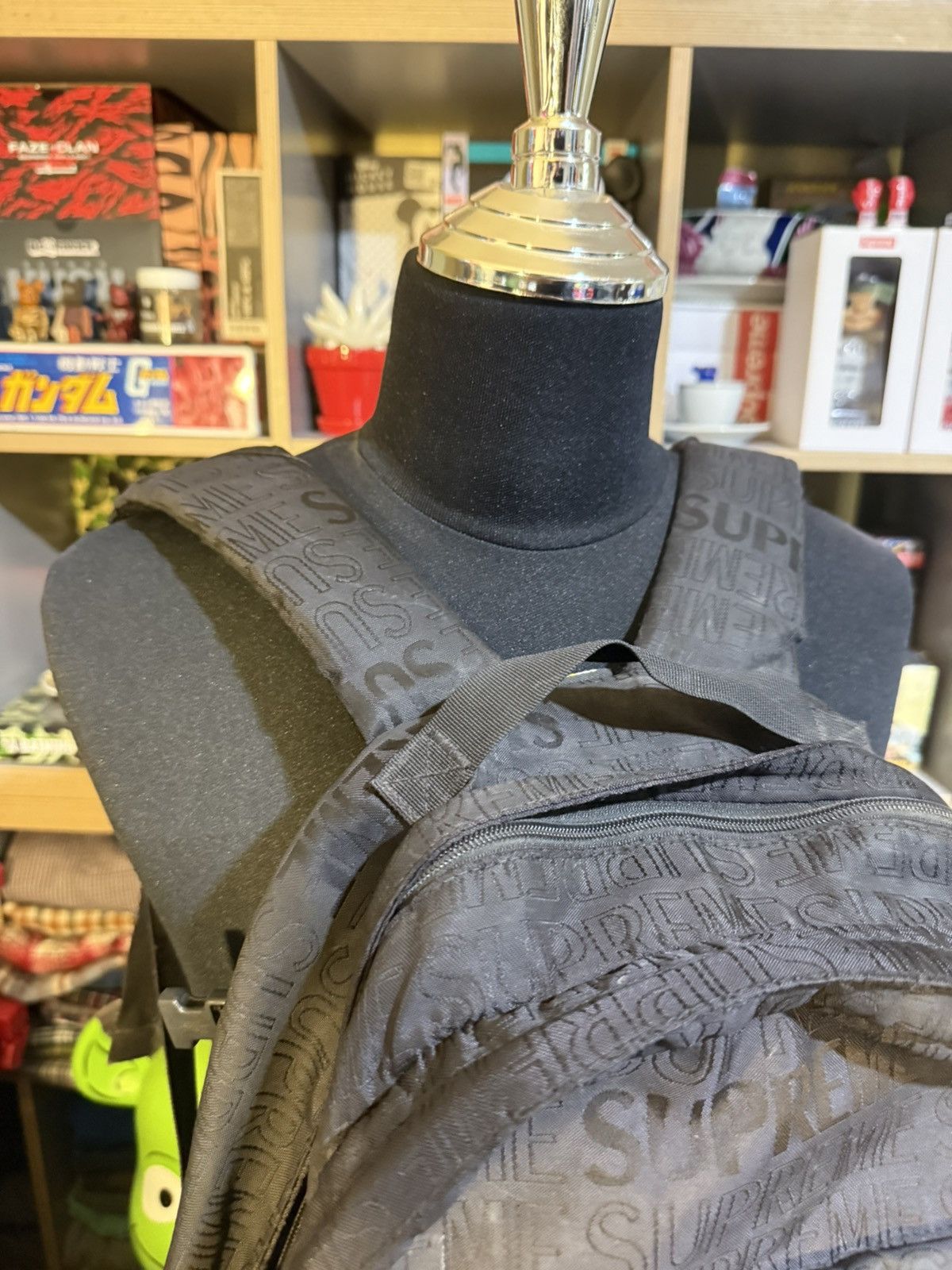 Supreme Supreme Black Backpack SS19 Size ONE SIZE - 4 Thumbnail