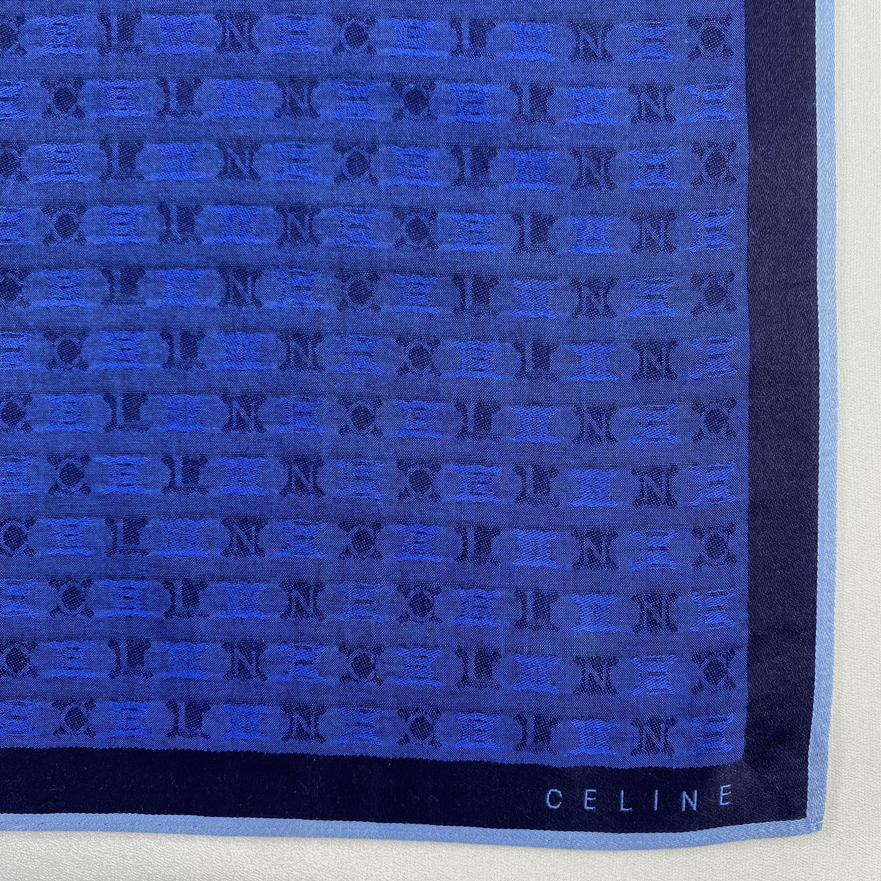 Celine × Vintage Celine Handkerchief / Neckerchief / Bandana-P1459 Size ONE SIZE - 3 Thumbnail