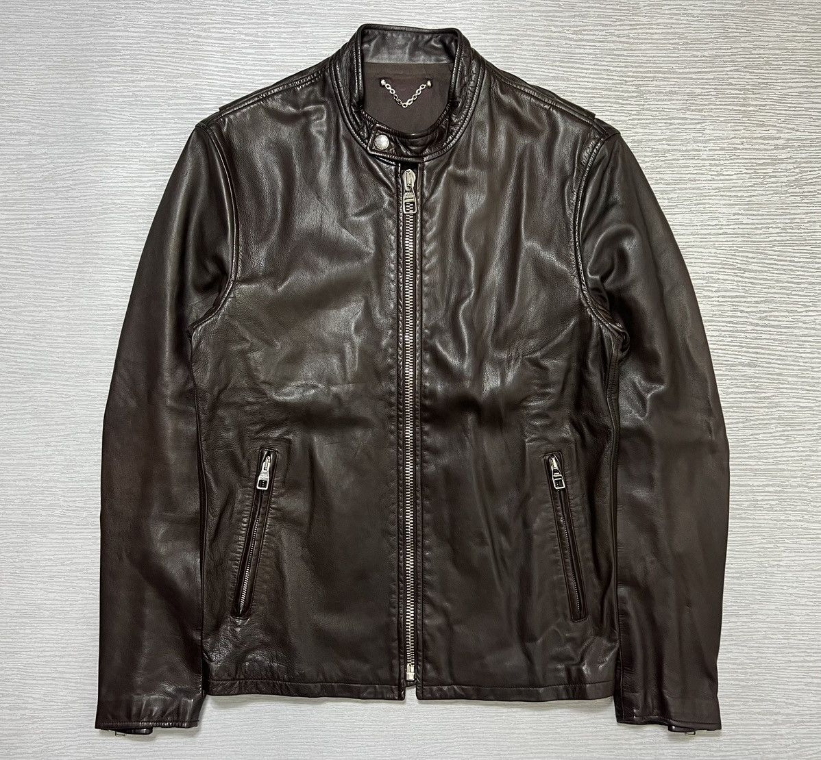 Louis Vuitton Louis Vuitton - Lamb Leather Rider’s Jacket Size US S / EU 44-46 / 1 - 2 Thumbnail