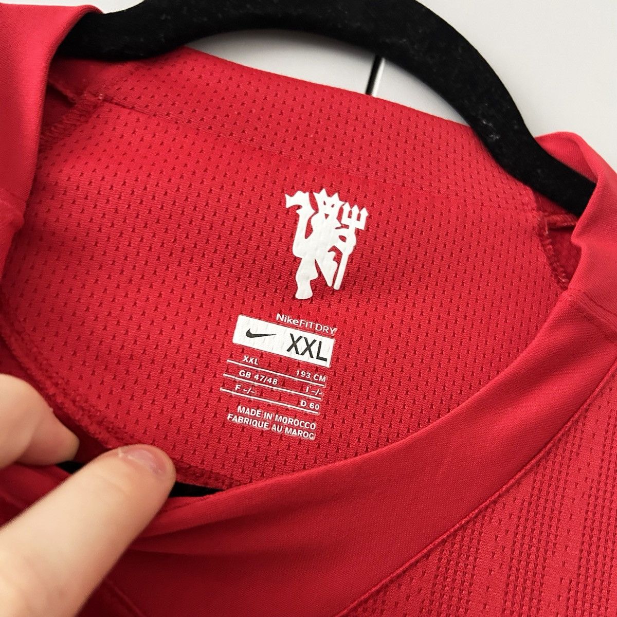 Nike Manchester United jersey 2007 nike vintage rare Size US XXL / EU 58 / 5 - 9 Thumbnail