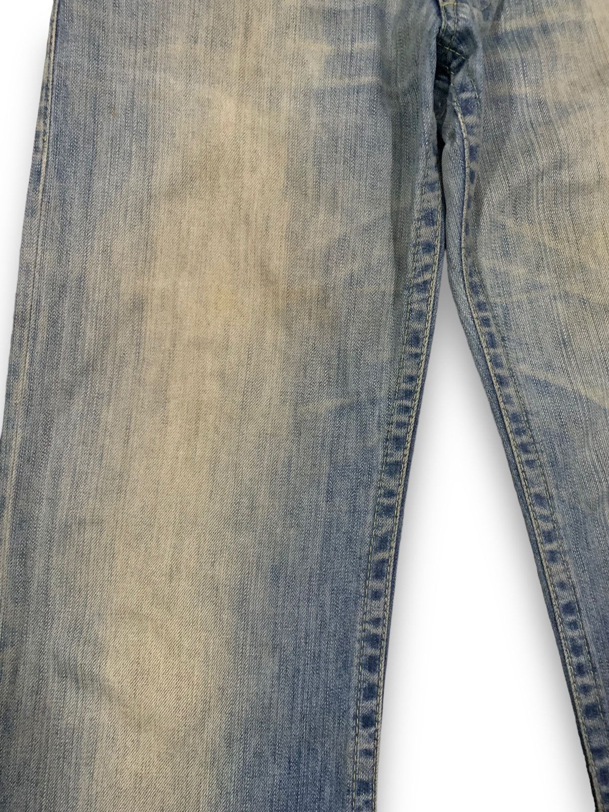 Giorgio Armani Vintage Giorgio Armani J09 Mud Washed Baggy Jeans Size US 33 - 6 Thumbnail