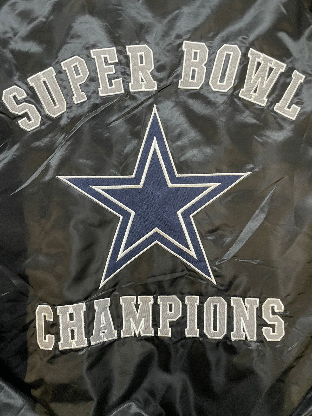 Jeff Hamilton × NFL × Vintage Vintage 1990s Dallas cowboys Jeff Hamilton Super Bowl jacket Size US L / EU 52-54 / 3 - 9 Thumbnail