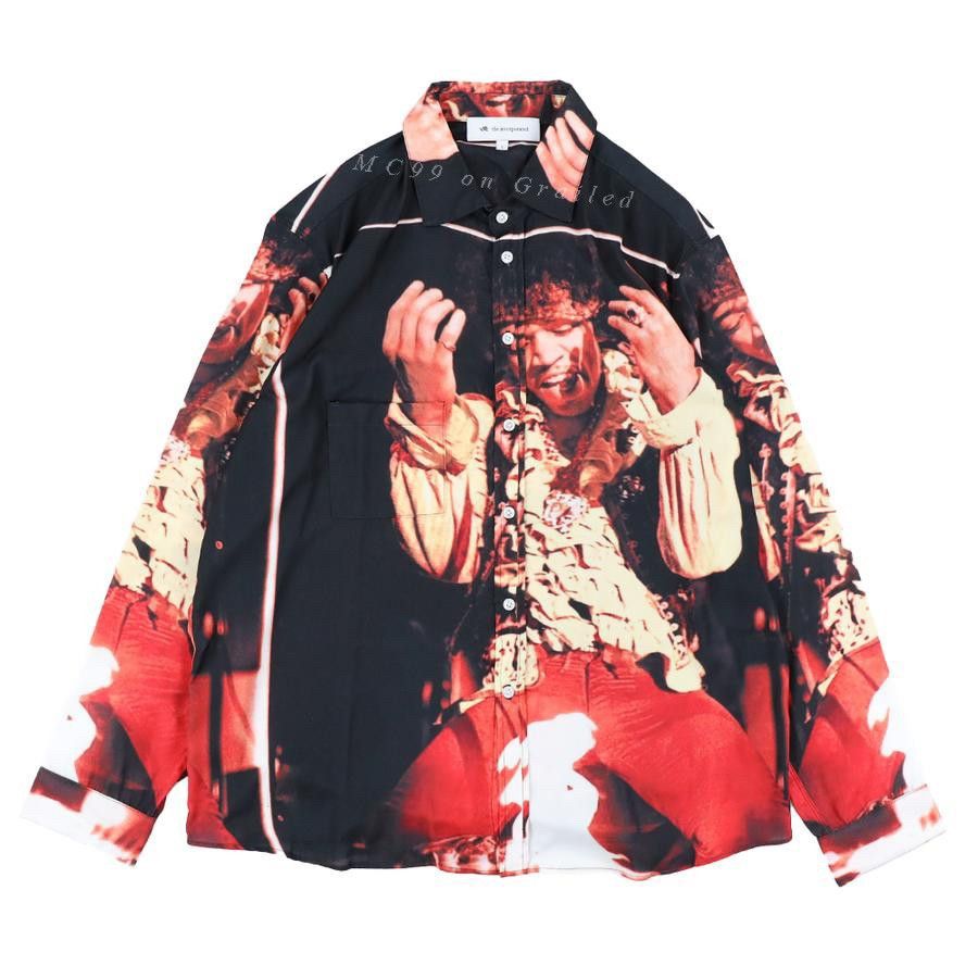 Other Jimi Hendrix Vintage Rock Shirt Size US L / EU 52-54 / 3 - 1 Thumbnail
