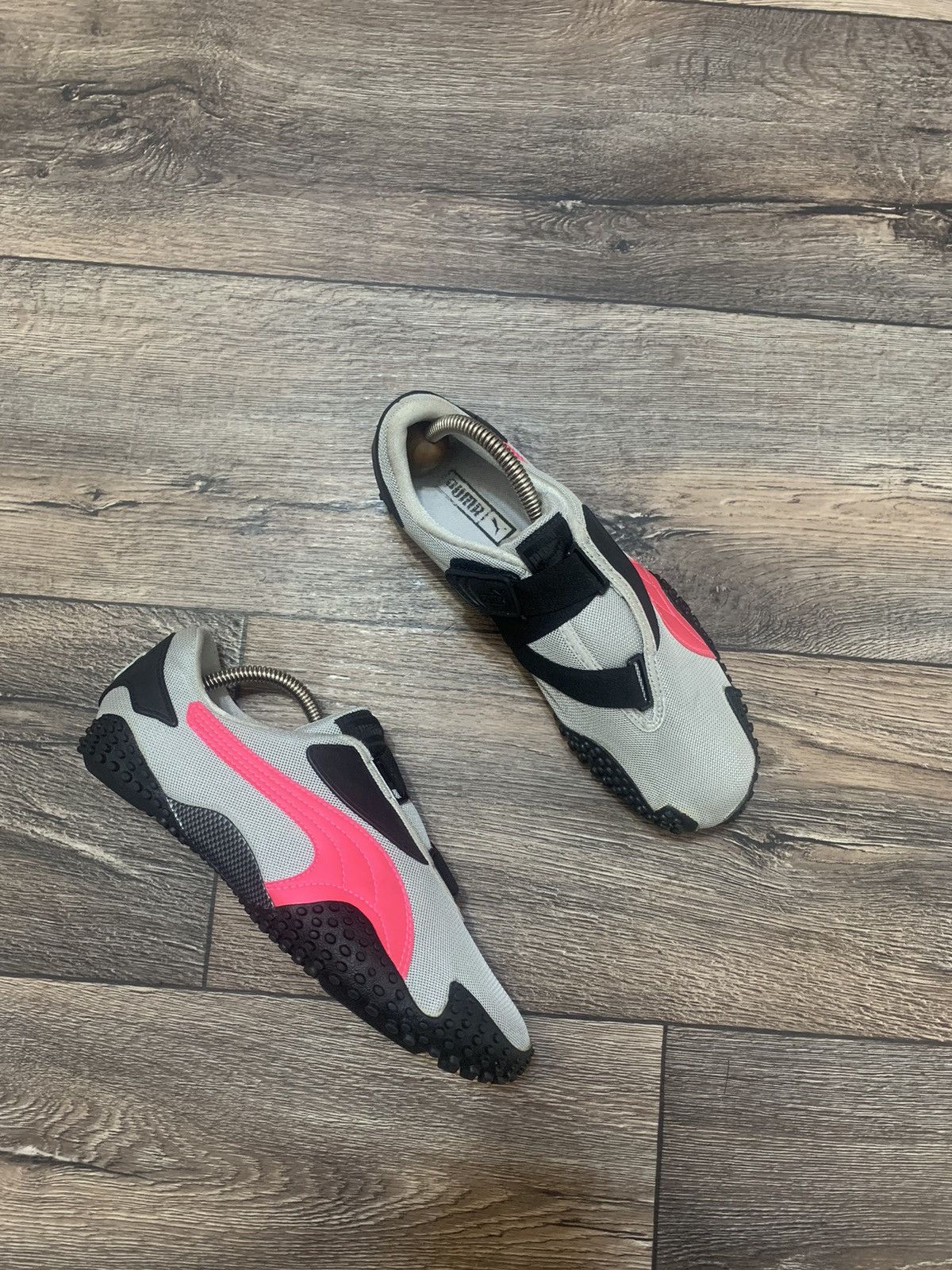 Puma × Vintage Puma Mostro Women’s Grey/Pink Sneakers Shoes US9,5 Size US 9.5 / IT 39.5 - 2 Thumbnail