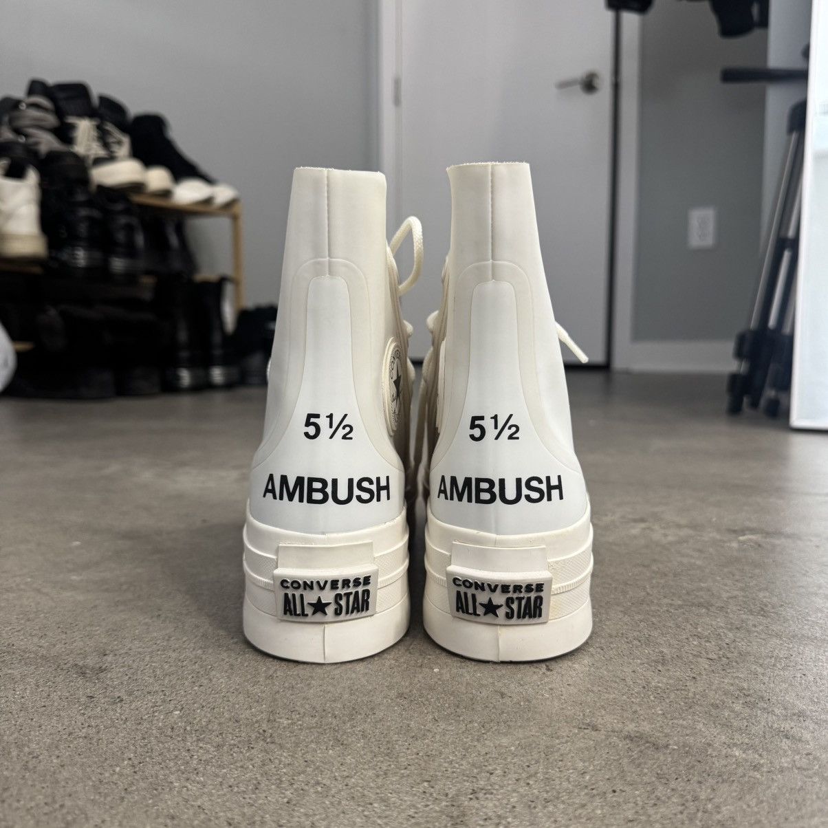 Ambush Design Ambush Converse White (Size 5.5) Size US 5.5 / EU 38 - 4 Thumbnail