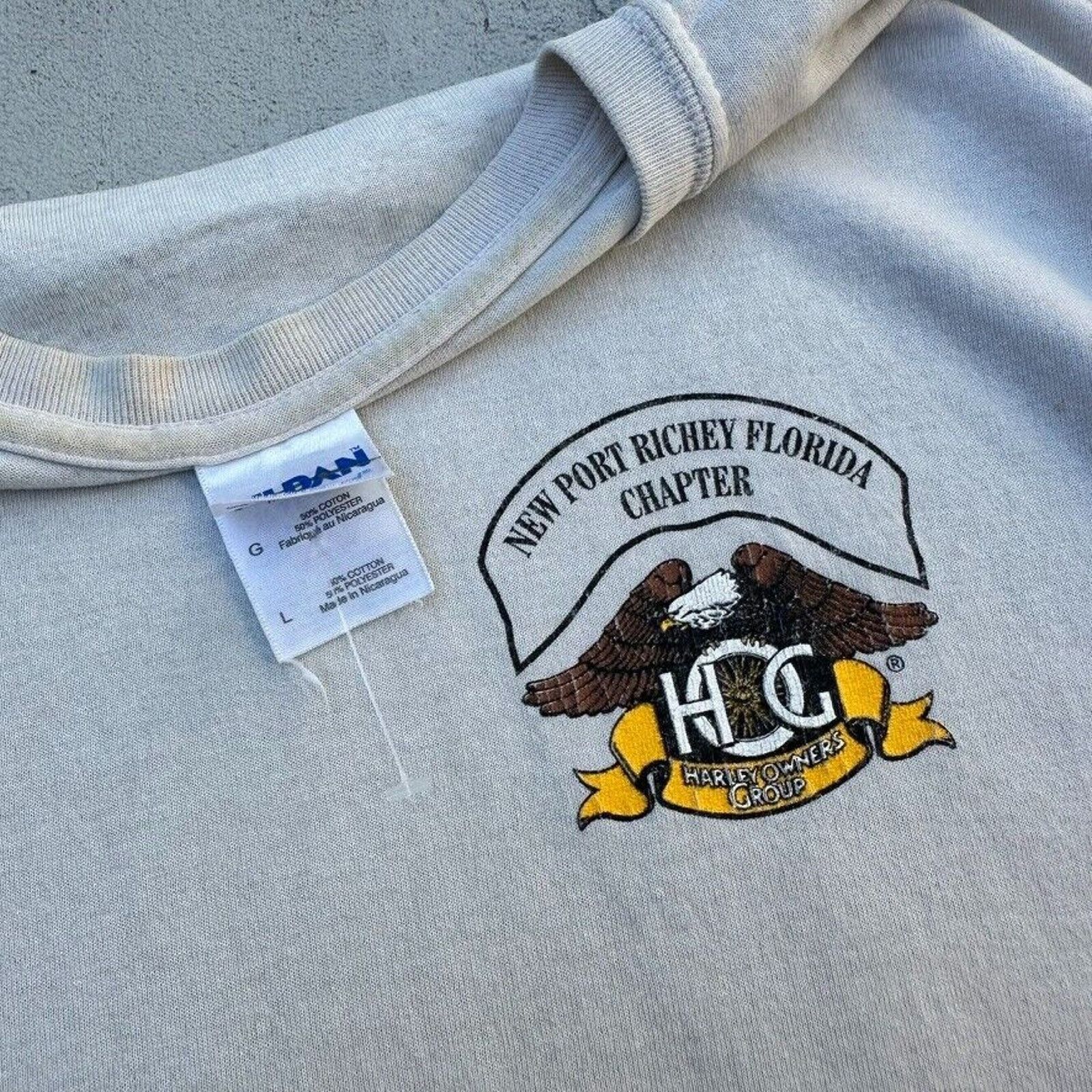 Gildan Harley HOG Florida Screw It Let's Ride Biker T Shirt Size US L / EU 52-54 / 3 - 3 Thumbnail