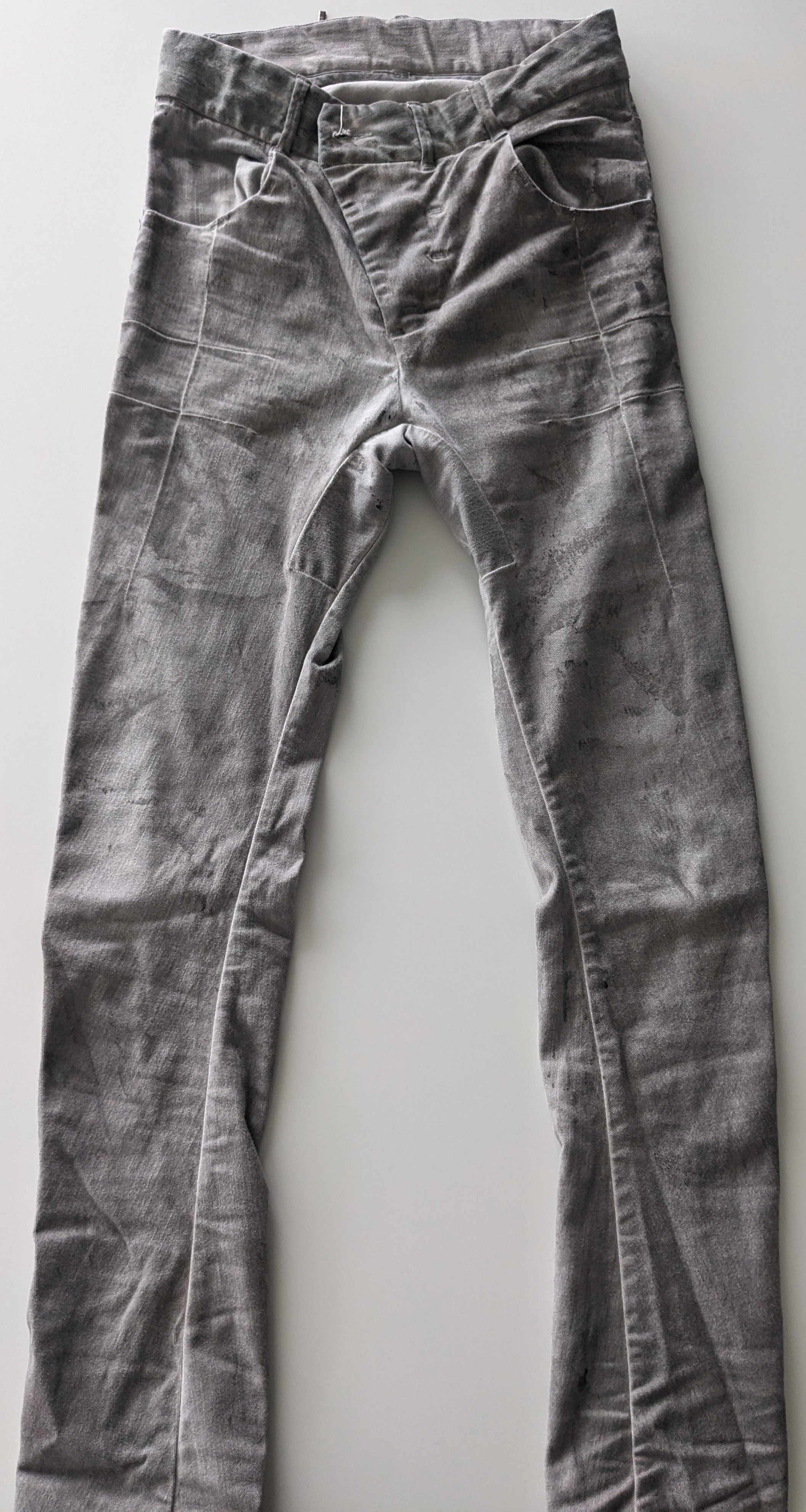 SS19 P13TF F1939 Boris Saberi Light Grey Pants