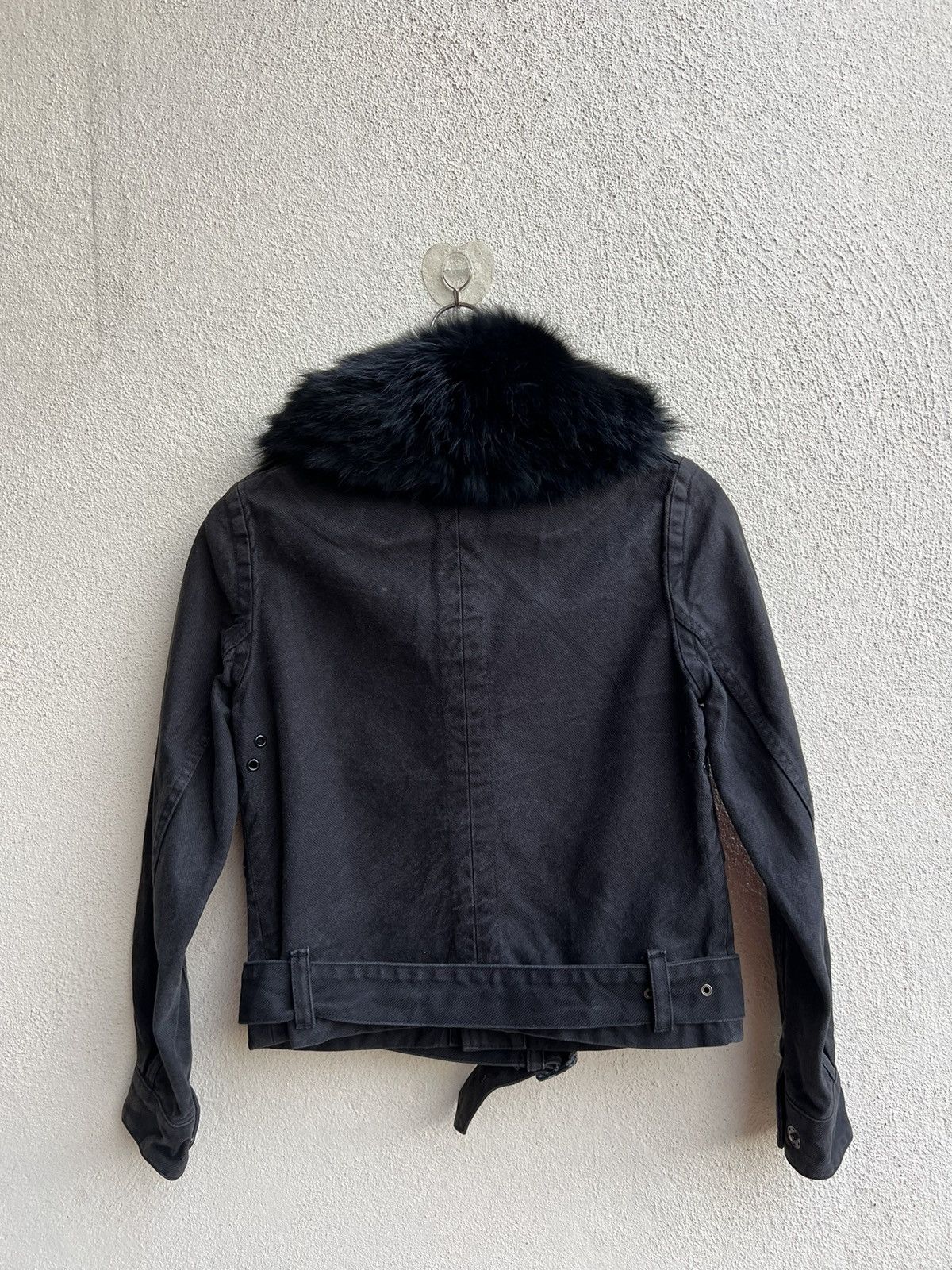 HYKE × If Six Was Nine Green Hideaki Yoshihara Coyote Fur Rider Denim Jacket Size US S / EU 44-46 / 1 - 23 Thumbnail