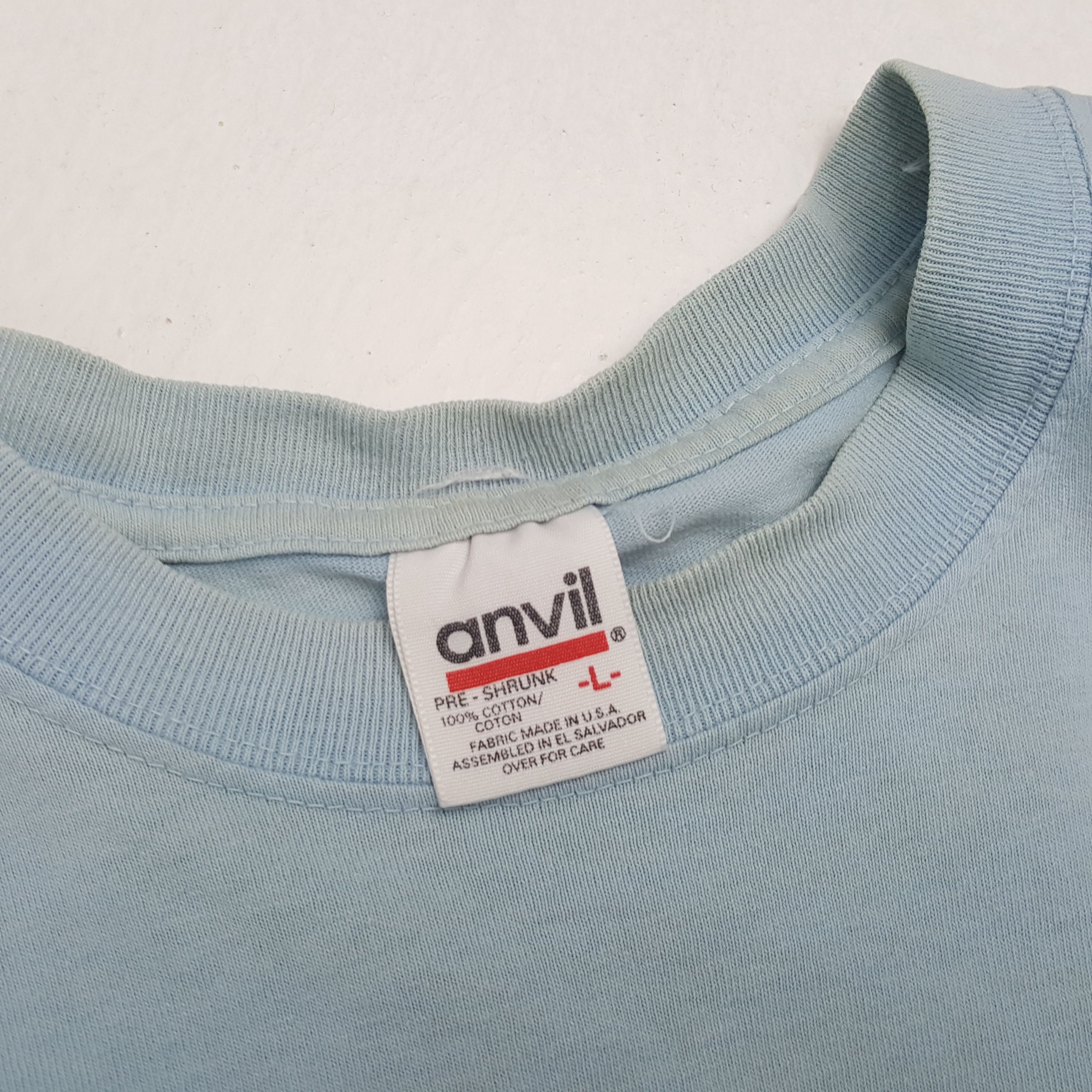 Vintage COIL BLUE Rock Band Tshirt Size US L / EU 52-54 / 3 - 8 Thumbnail