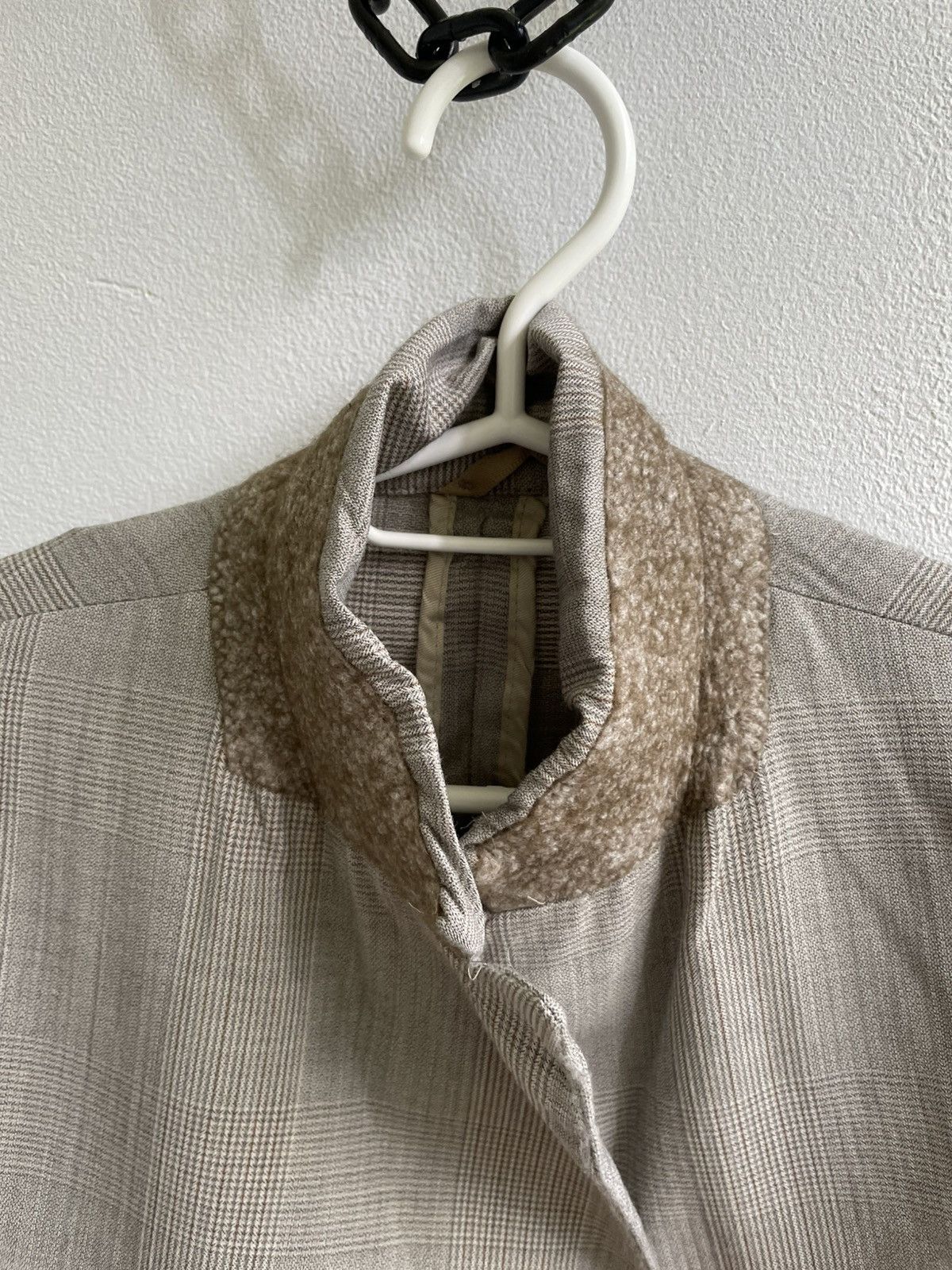 Our Legacy OUR LEGACY Blazer 100% Virgin Wool Beige Tweed Size 46S - 24 Thumbnail