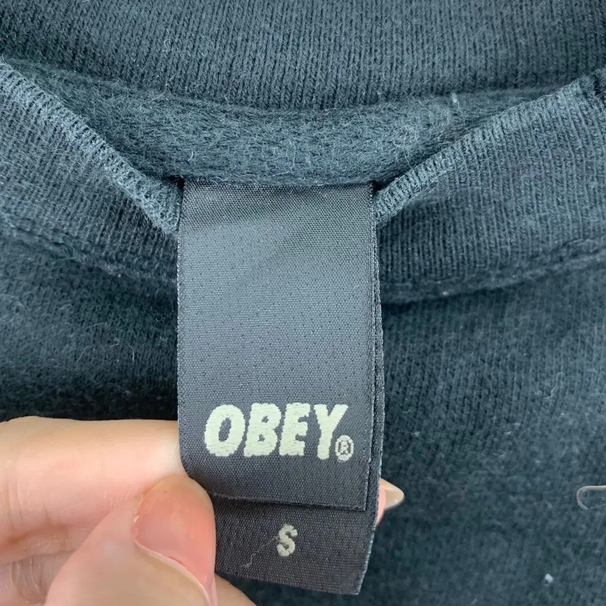 Vintage Vintage OBEY PROPAGANDA POSSE Rebel Crewneck Size S / US 4 / IT 40 - 4 Thumbnail