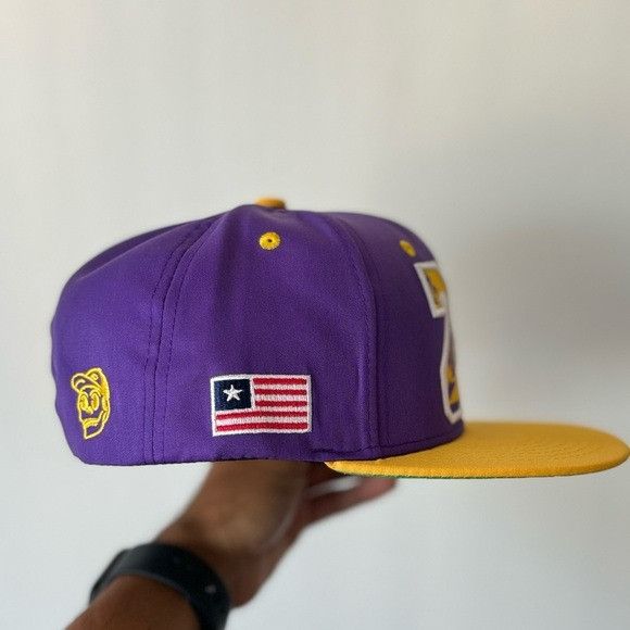 NBA NEW L.A LAKERS LOS ANGELES KOBE 24 FLAT BILL SNAPBACK Size ONE SIZE - 2 Thumbnail