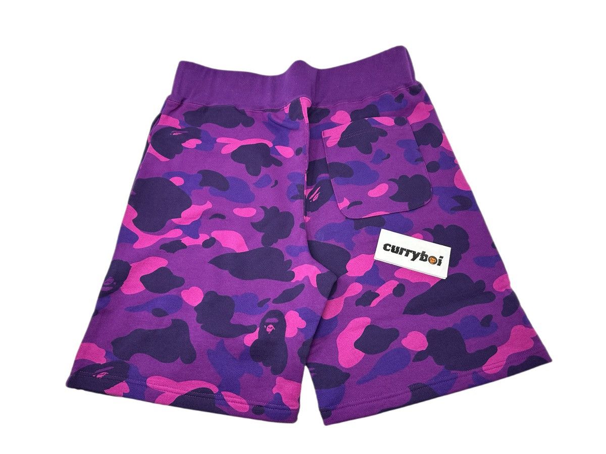 Bape BAPE Color Camo Sweat Shorts Purple Size US 32 / EU 48 - 5 Thumbnail