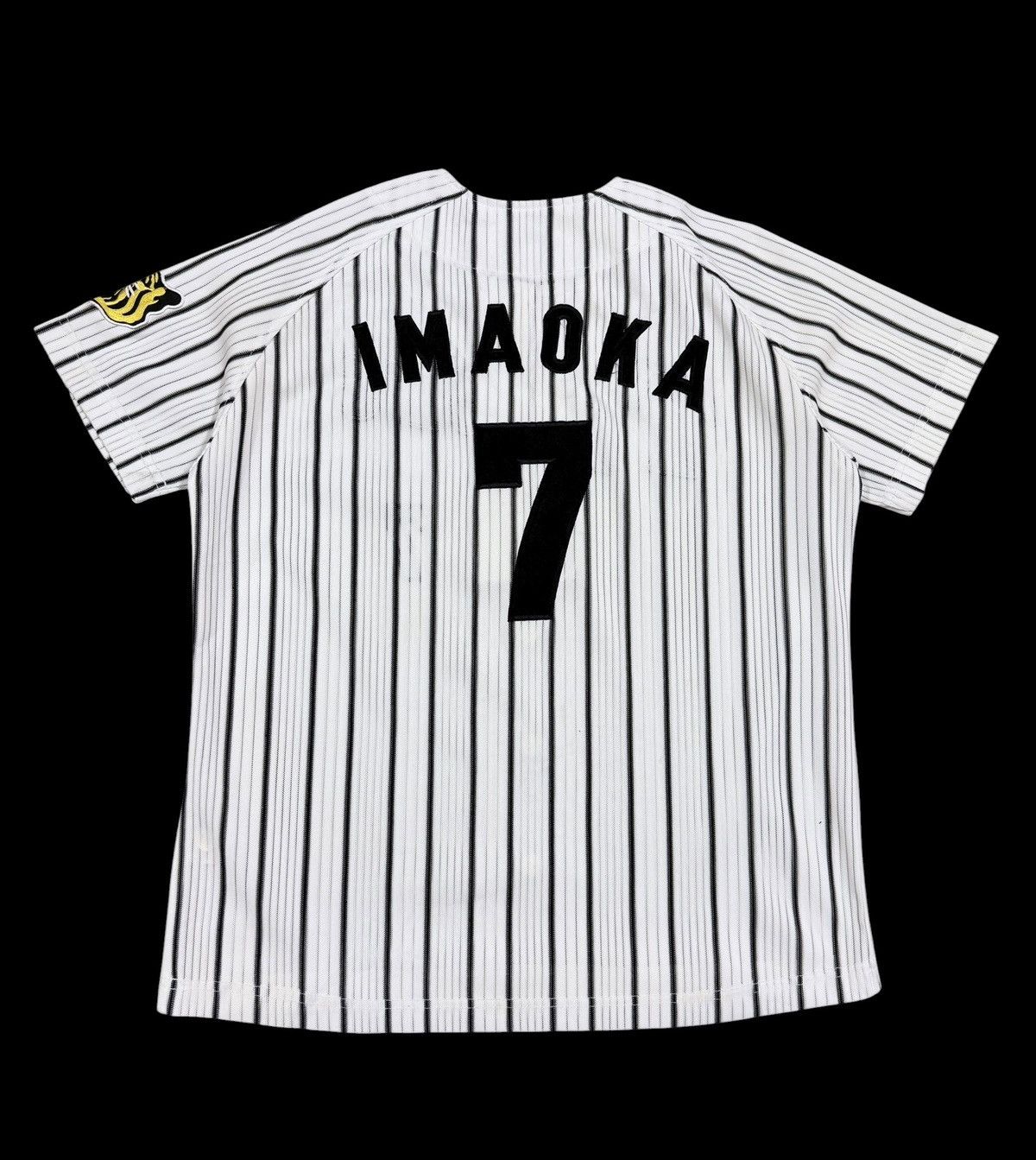Japanese Brand Vtg🔥90’s Hashin Tigers Baseball Jersey #7 IMAOKA Size US S / EU 44-46 / 1 - 2 Thumbnail