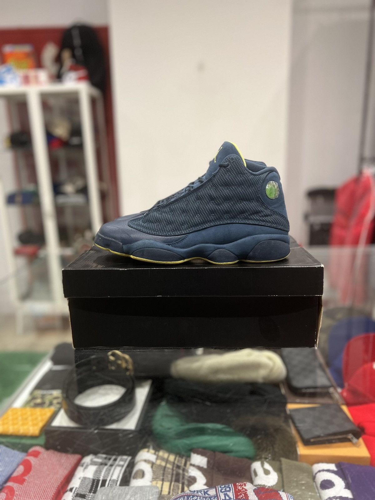 Jordan Brand Jordan 13 Squadron Blue Size: 10.5 Size US 10.5 / EU 43-44 - 2 Thumbnail