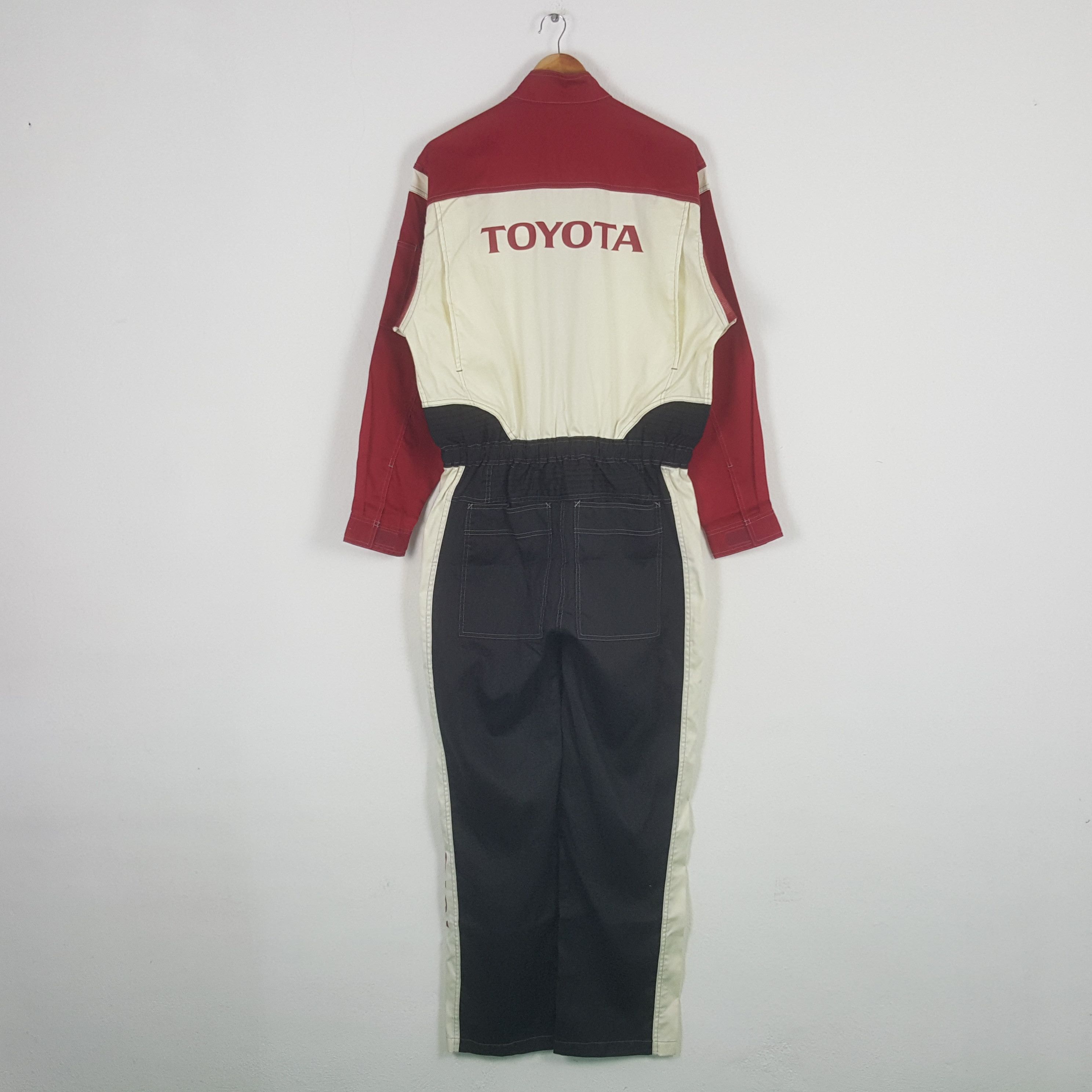 Vintage Toyota Japanese Racing Team Coverall Jacket RR19