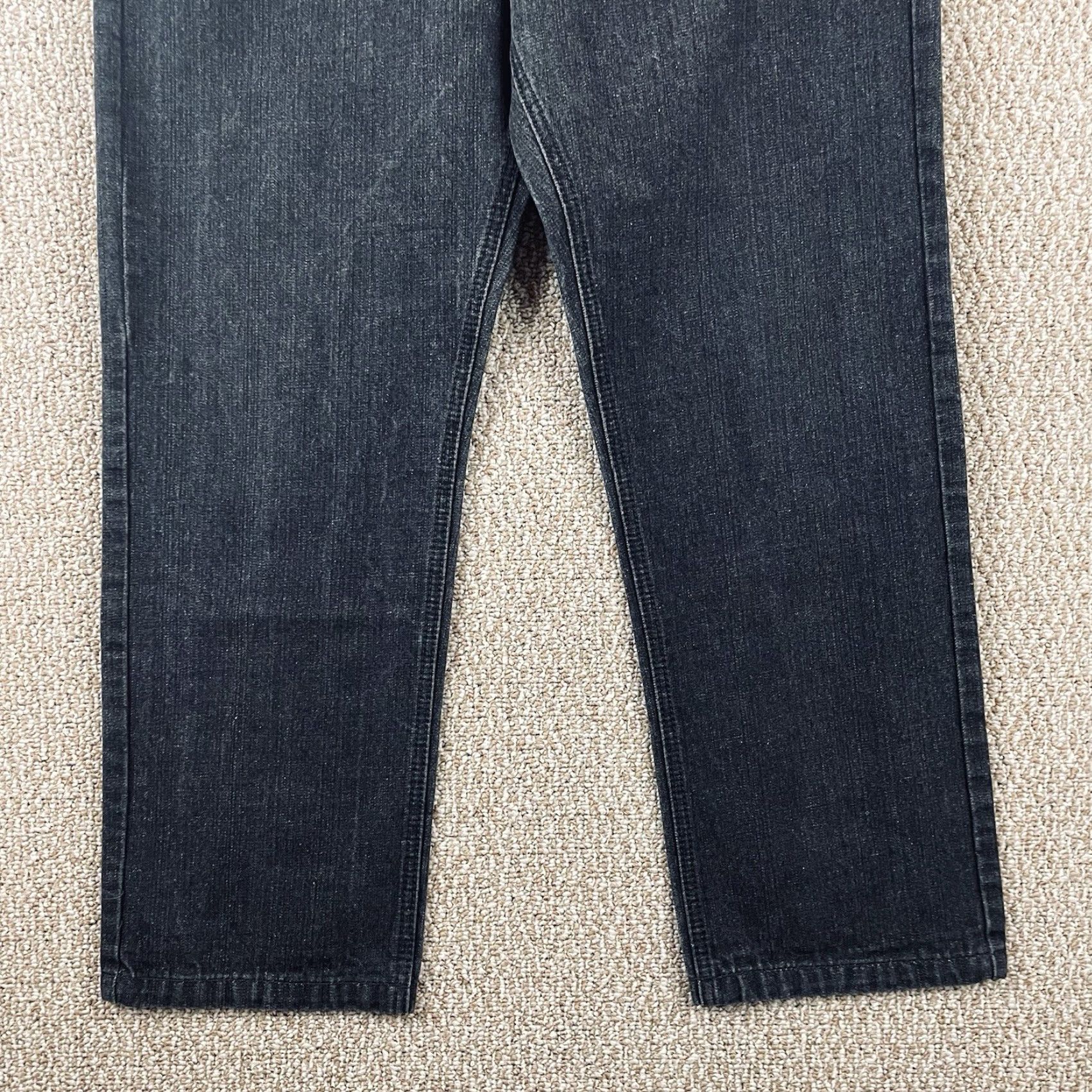 Southpole VINTAGE Southpole Jeans 36x30 Black Denim Grunge 5-Pocket Relaxed Wide-Leg Mens Jeans Size US 36 / EU 52 - 3 Thumbnail