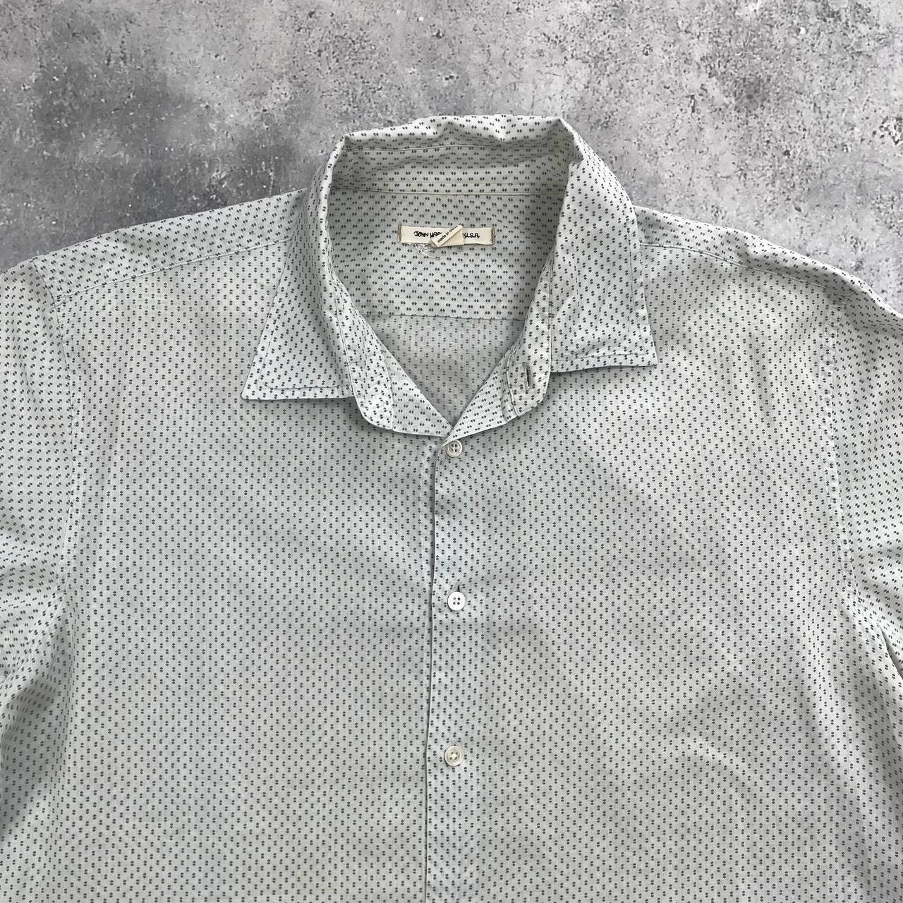 John Varvatos John Varvatos USA Button-Up Long Sleeve Cotton Shirt Size L Size US L / EU 52-54 / 3 - 2 Thumbnail
