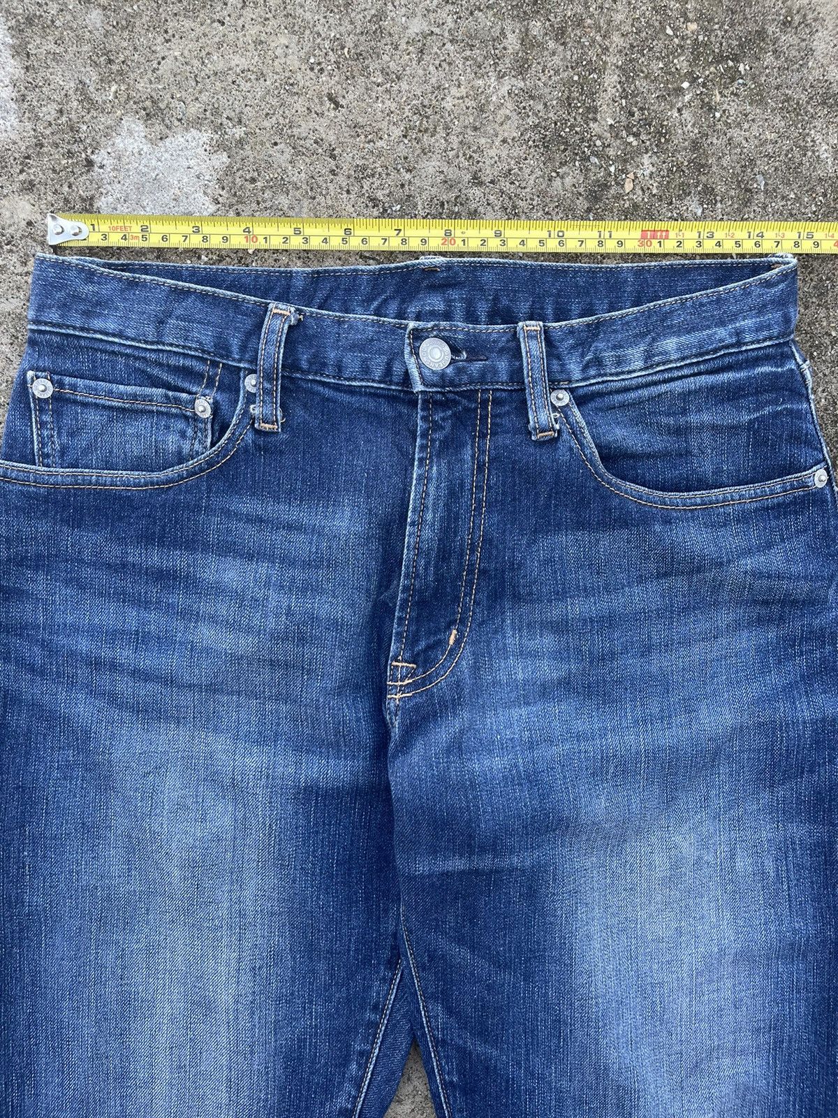 Japanese Brand × Jean 🔥 Japanese Brands Gu Jeans Distressed Denim W29🔥 Size US 29 - 6 Thumbnail