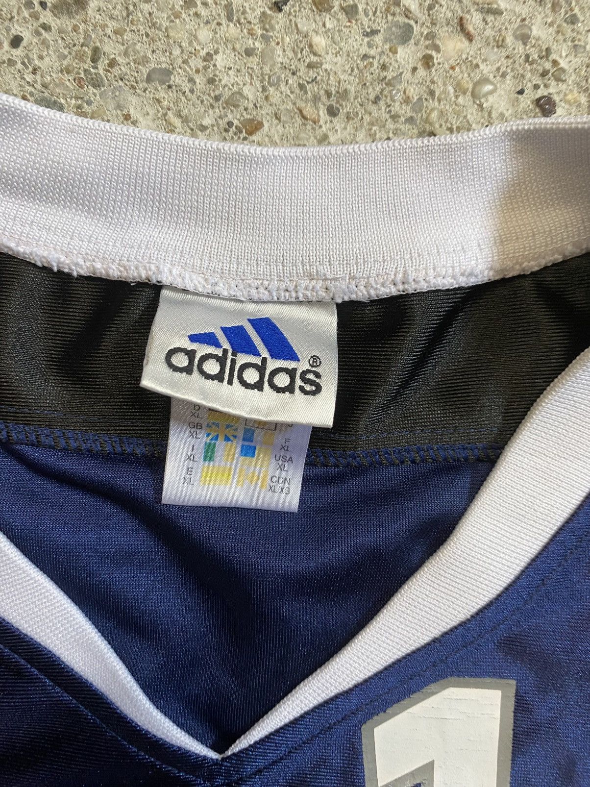 Adidas Adidas vintage tanktop sleeveless basketball norge norway Size US XL / EU 56 / 4 - 6 Thumbnail