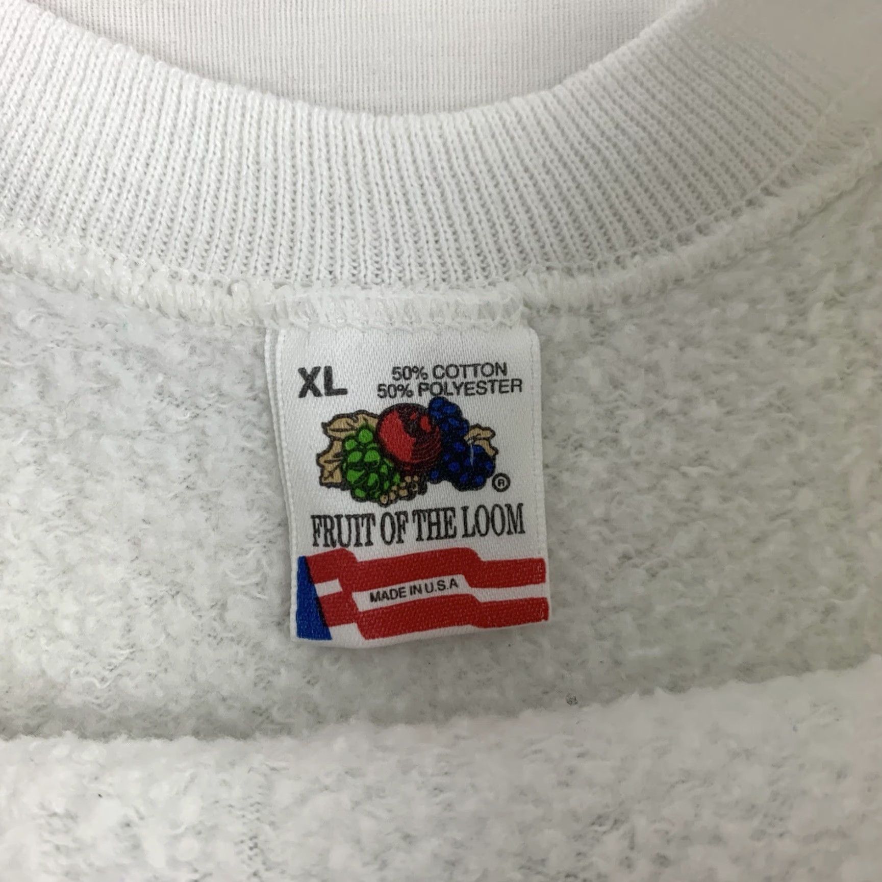 Fruit Of The Loom VINTAGE Gods Not Dead Concert Sweatshirt Men XL White 90s 90s Religion Al Denson Pullover Crew Neck Fruit of the Loom Sweatshirt Mens VINTAGE Size US XL / EU 56 / 4 - 4 Thumbnail