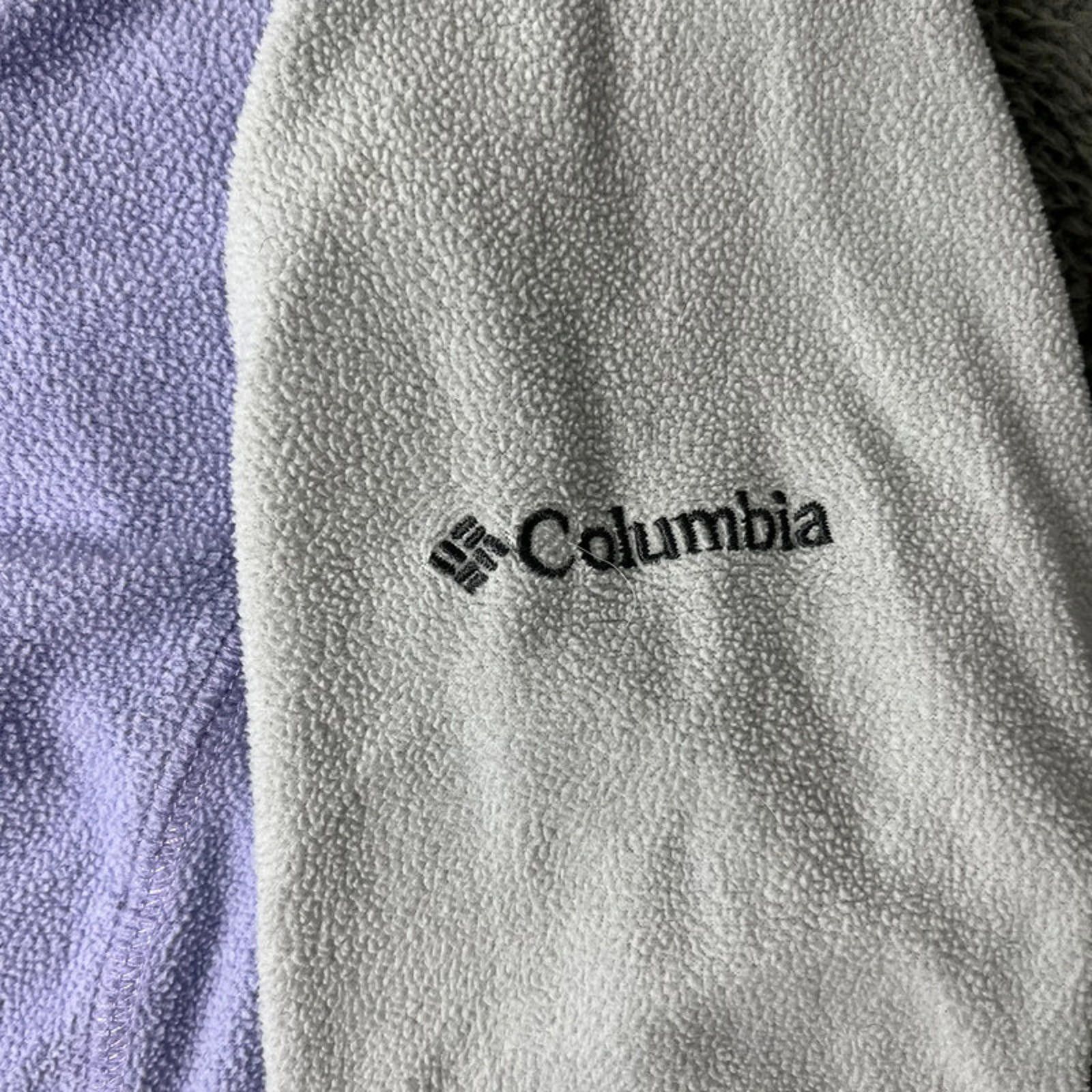 Columbia Kid’s Columbia Fleece - Purple/White - Size XL Size XL / US 12-14 / IT 48-50 - 3 Thumbnail