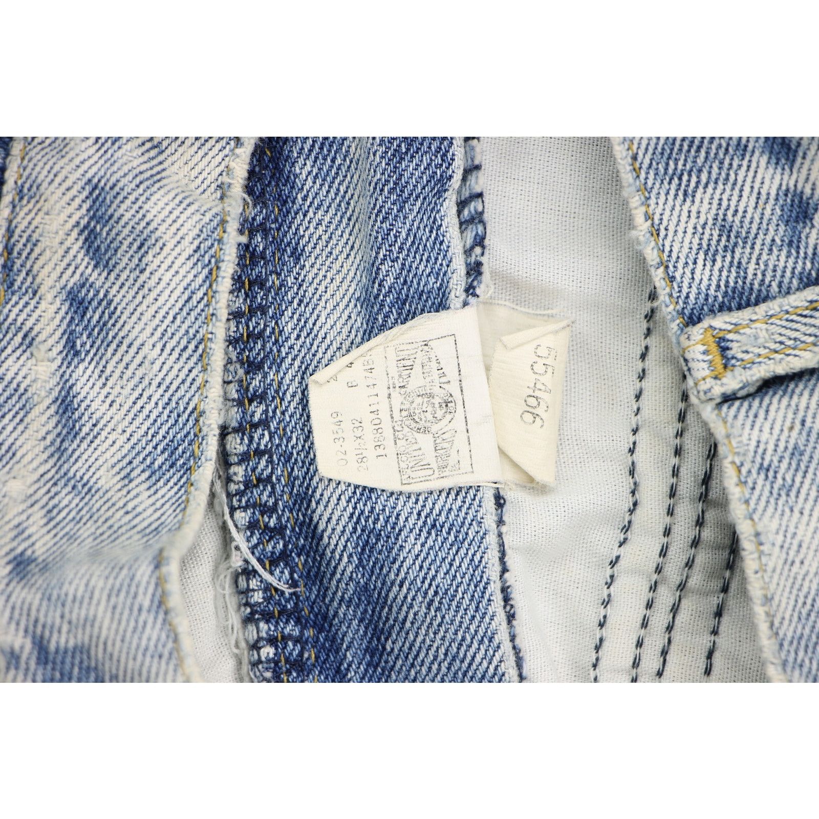 Lee Vintage Lee Skyriders USA Light Wash Festival Denim Jeans 28 Size US 28 / EU 44 - 4 Thumbnail