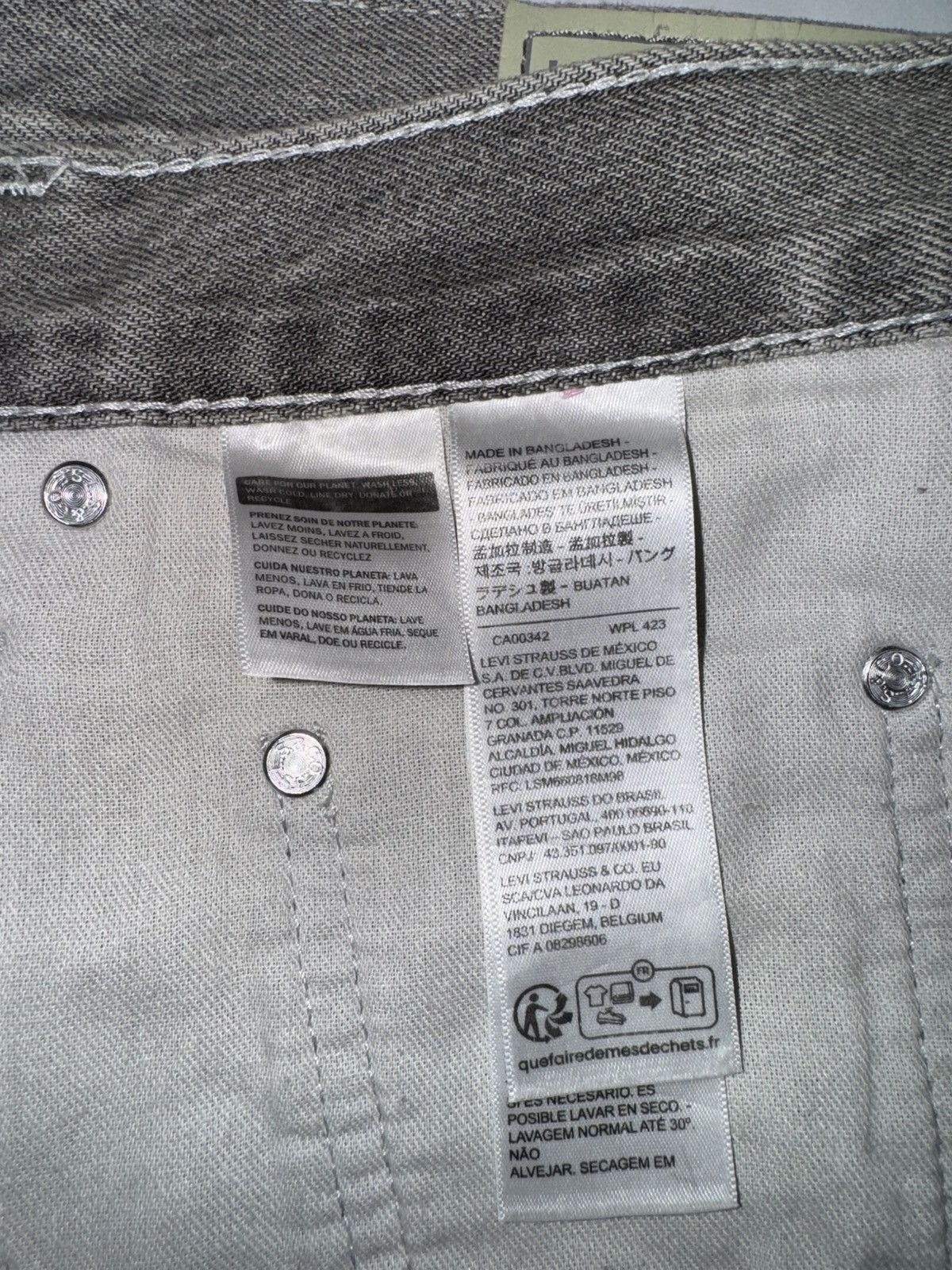 Levi's Levis denim jeans Size US 34 / EU 50 - 6 Thumbnail