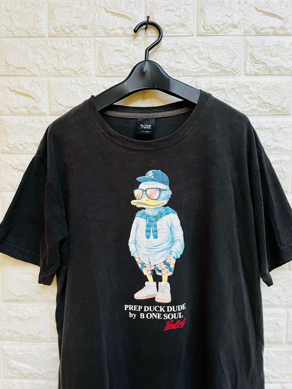 Japanese Brand × Vintage Vintage Duck Dude B One Soul Hip Hop Fashion Style Size US L / EU 52-54 / 3 - 3 Thumbnail