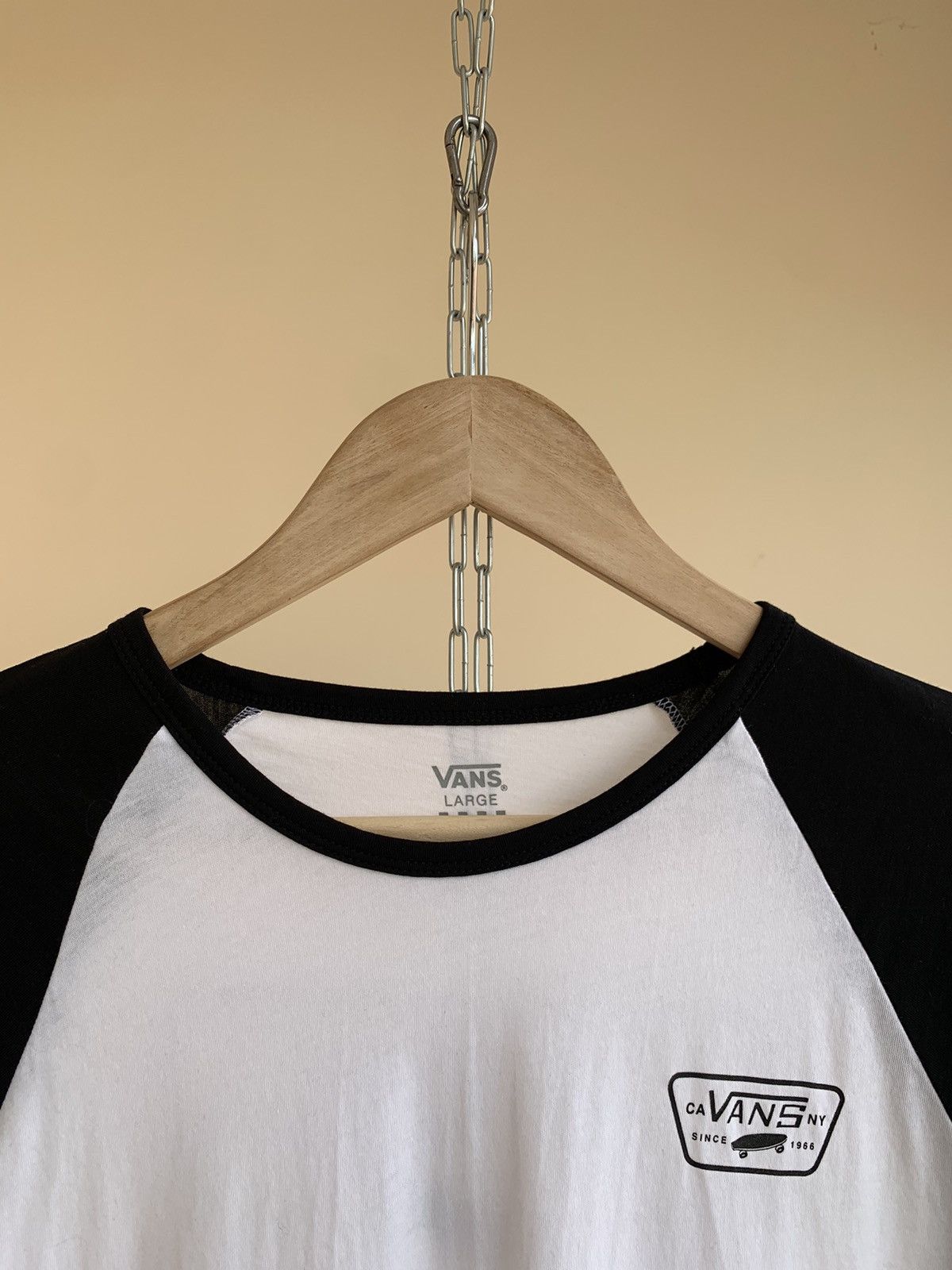 Vans Vans Full Patch Backprint Logo Long Sleeve Raglan T-Shirt Size L / US 10 / IT 46 - 5 Thumbnail
