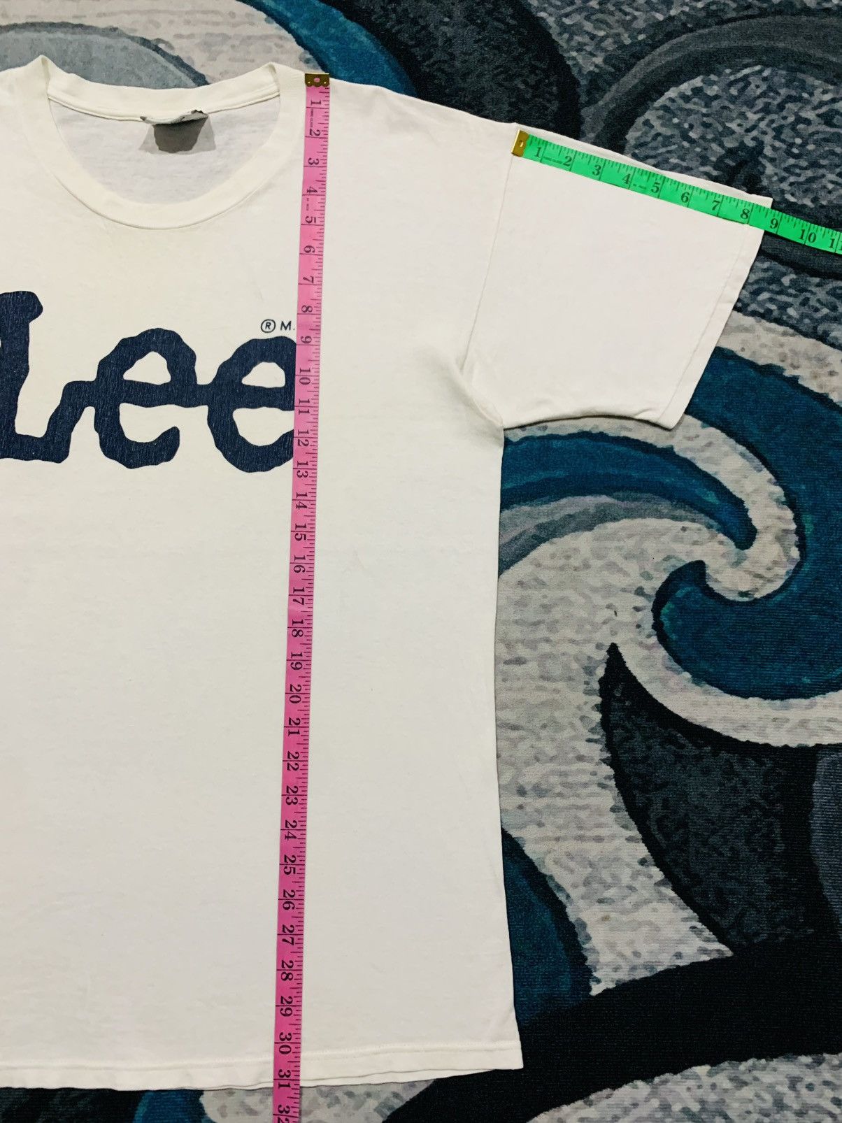 Lee Vintage Lee Big Logo Made In USA Size US XL / EU 56 / 4 - 6 Thumbnail