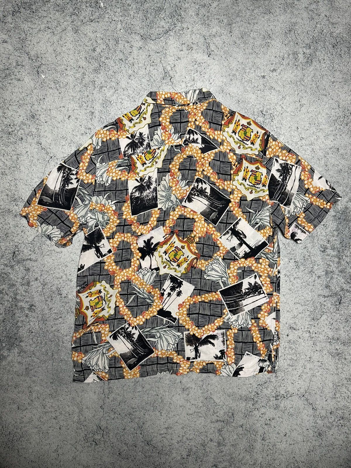 Allsaints Allsaints Vista Hawaiian Print Shirt Size US S / EU 44-46 / 1 - 6 Thumbnail