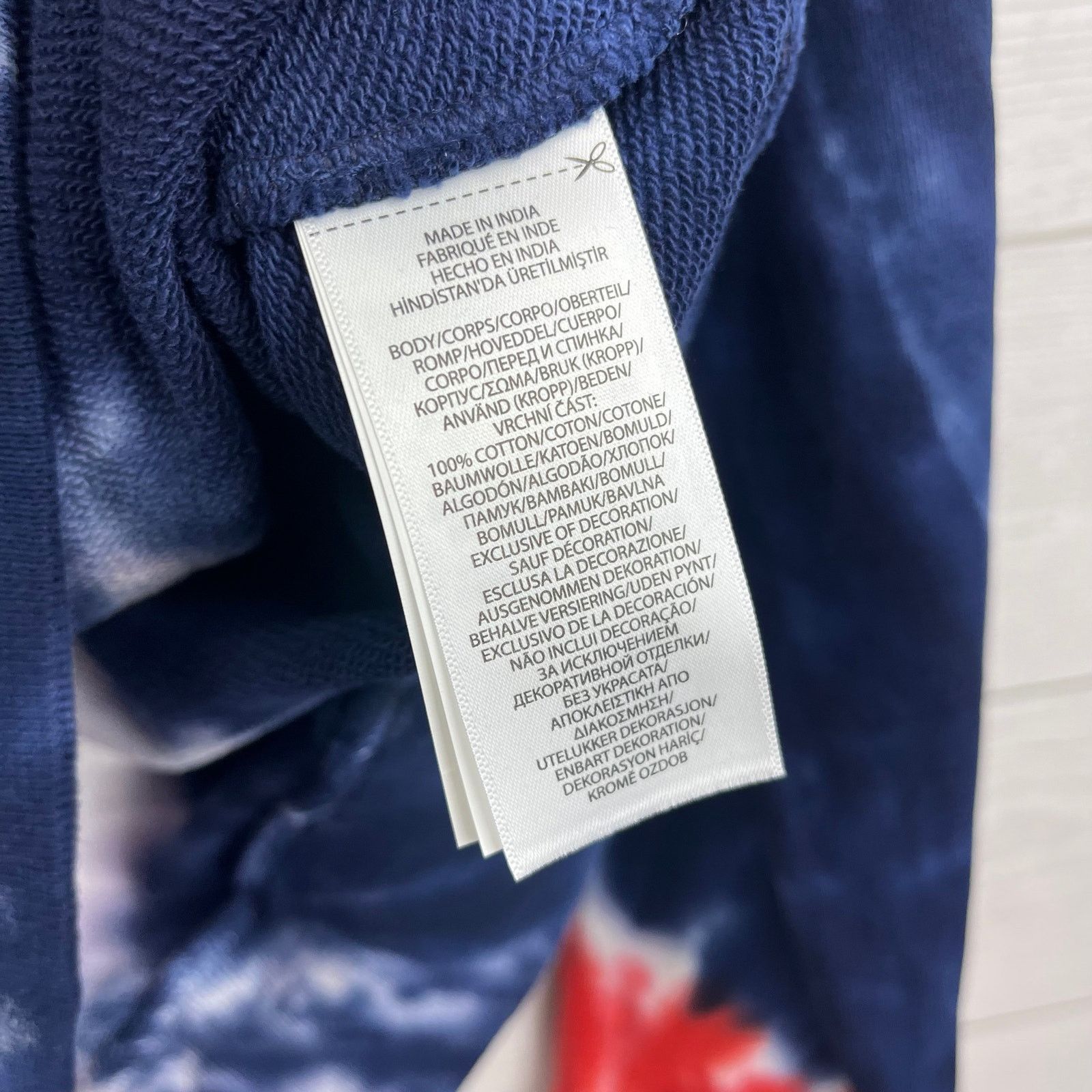 Polo Ralph Lauren Polo Ralph Lauren Tie Dye Hoodie Mens Size XS Red White Blue Size US XS / EU 42 / 0 - 4 Thumbnail