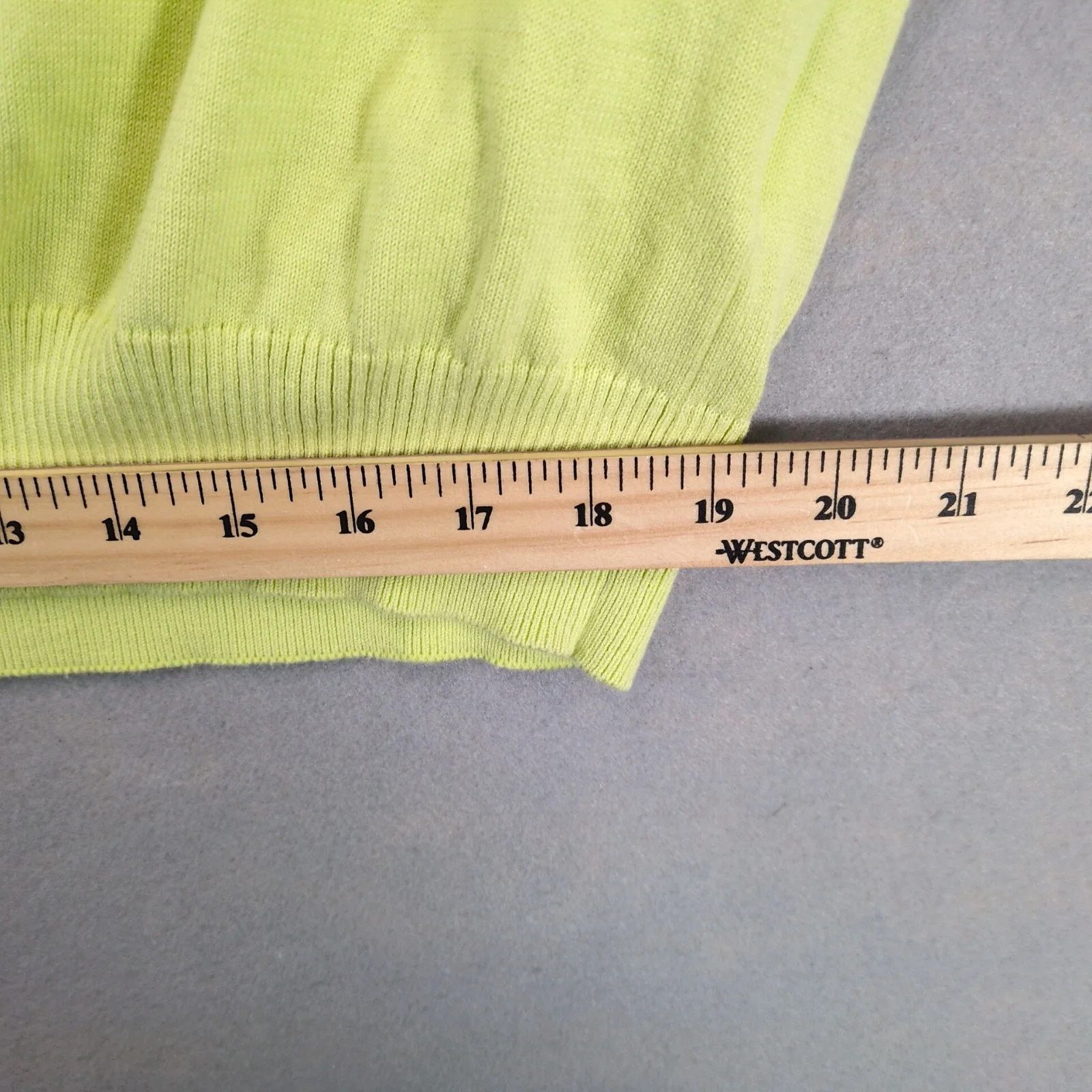 Tiger Woods Tiger Woods Men's XXL 1/4 Zip Knit Sweater Lime Mock Neck Size US XXL / EU 58 / 5 - 9 Thumbnail