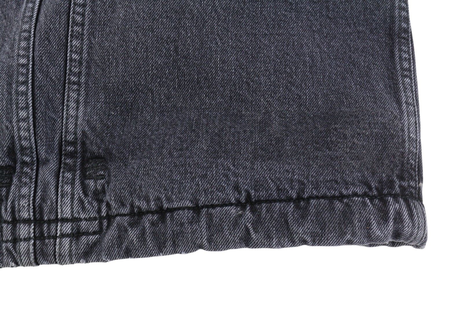 R13 LYLE TRUCKET COAT M Stone Black Sherpa Lined Denim 86586 Size M / US 6-8 / IT 42-44 - 10 Thumbnail
