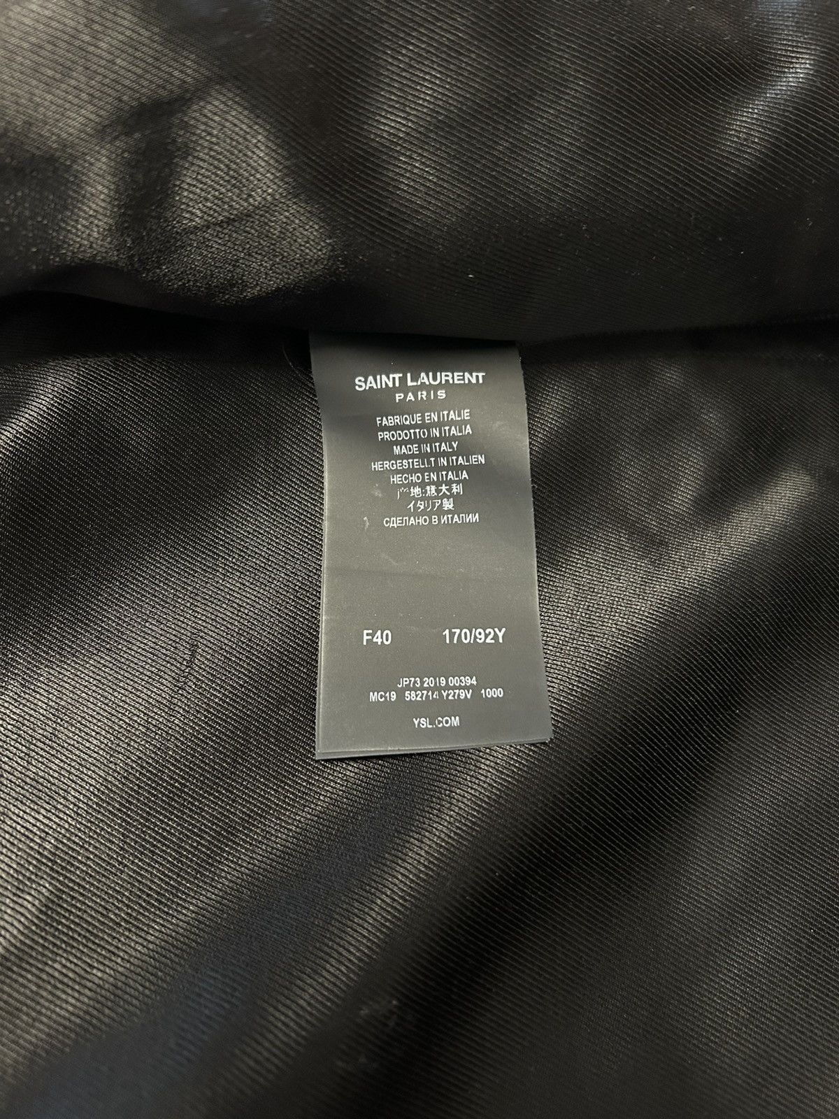 Saint Laurent Paris Fall/Winter 2019 Double-Breasted Fur Coat Size US S / EU 44-46 / 1 - 9 Thumbnail