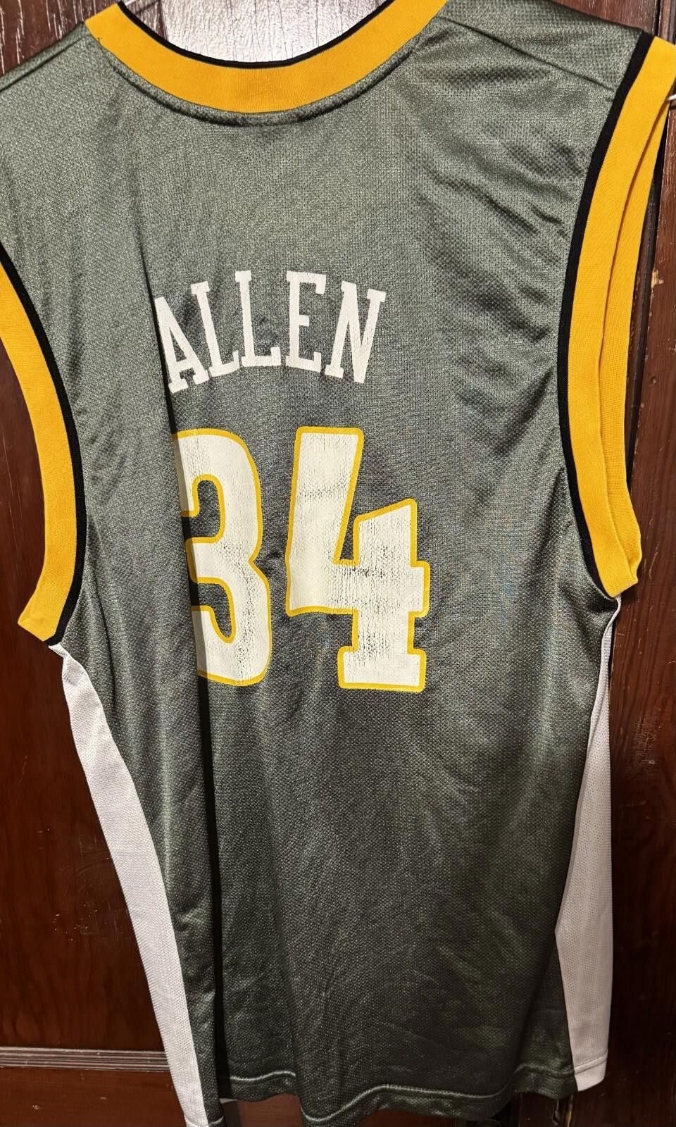 Reebok Seattle Supersonics Jersey Ray Allen Men Sz L Green Reebok Size US L / EU 52-54 / 3 - 2 Thumbnail