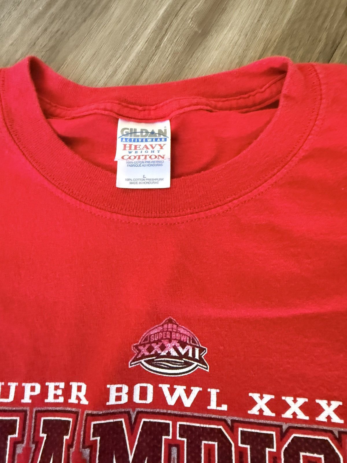 Gildan Vintage 2003 Buccaneers Super Bowl XXXVII Champions T-Shirt Size US L / EU 52-54 / 3 - 3 Thumbnail