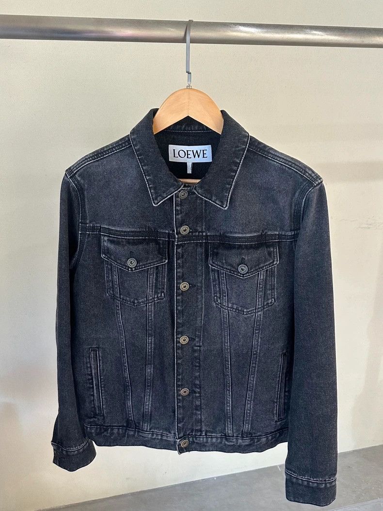 LOEWE Black cowboy jacket