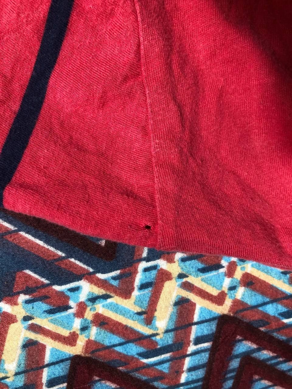 Polo Ralph Lauren × Vintage Vintage 90s Polo Ralph Lauren Cookie Multi Colour Stripe Tee Size US L / EU 52-54 / 3 - 6 Thumbnail