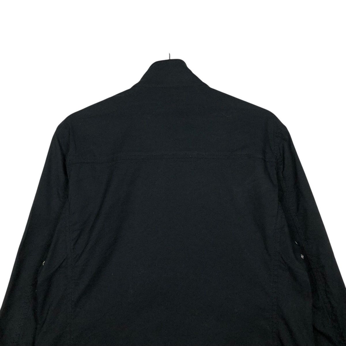 Japanese Brand 📌Rich Black Chore Biker Jacket Junmen Blackine Ginza Japan Size US L / EU 52-54 / 3 - 10 Thumbnail