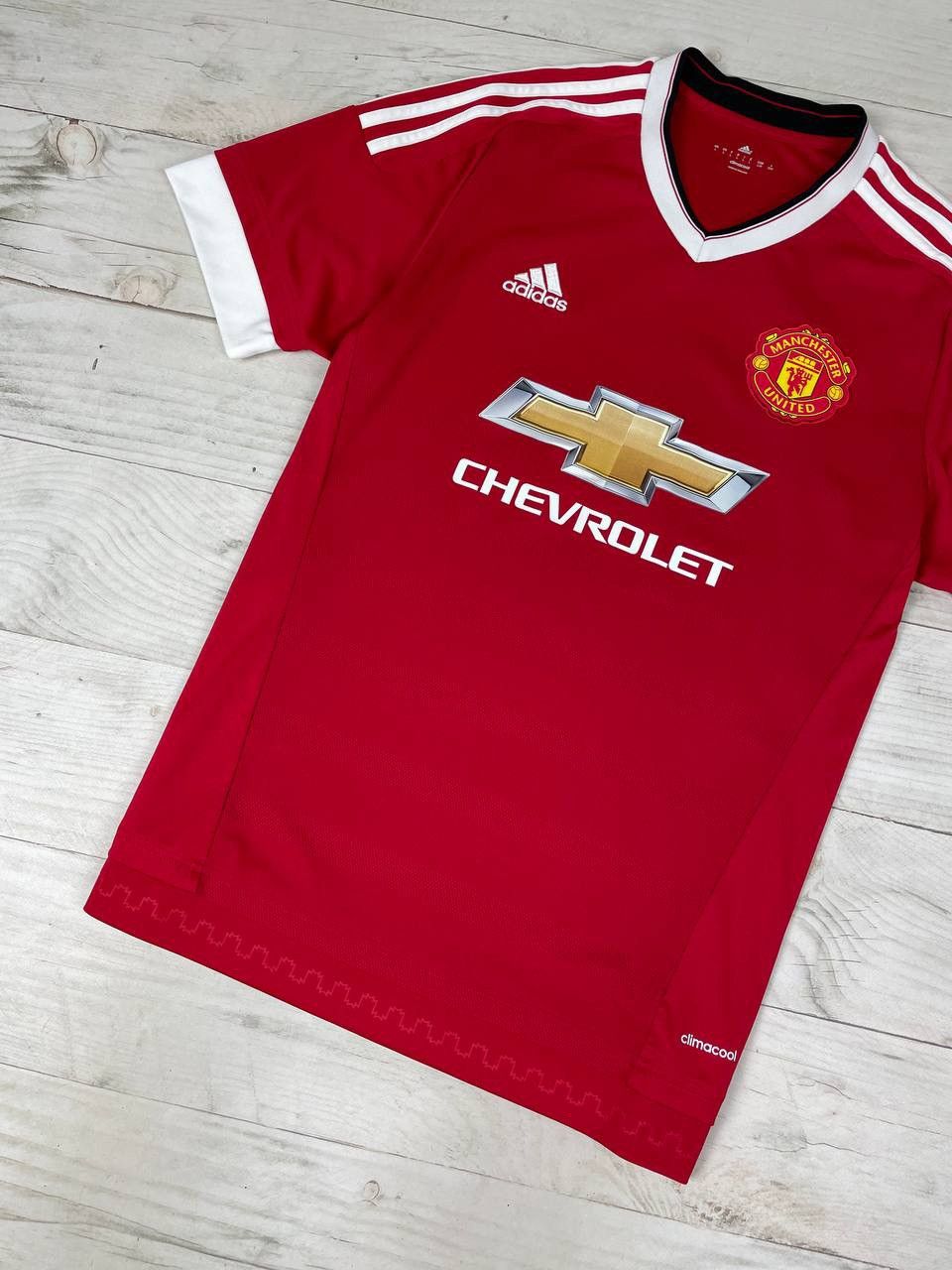 Adidas Adidas Manchester United 2015 2016 Home Shirt Soccer Jersey Size US L / EU 52-54 / 3 - 2 Thumbnail