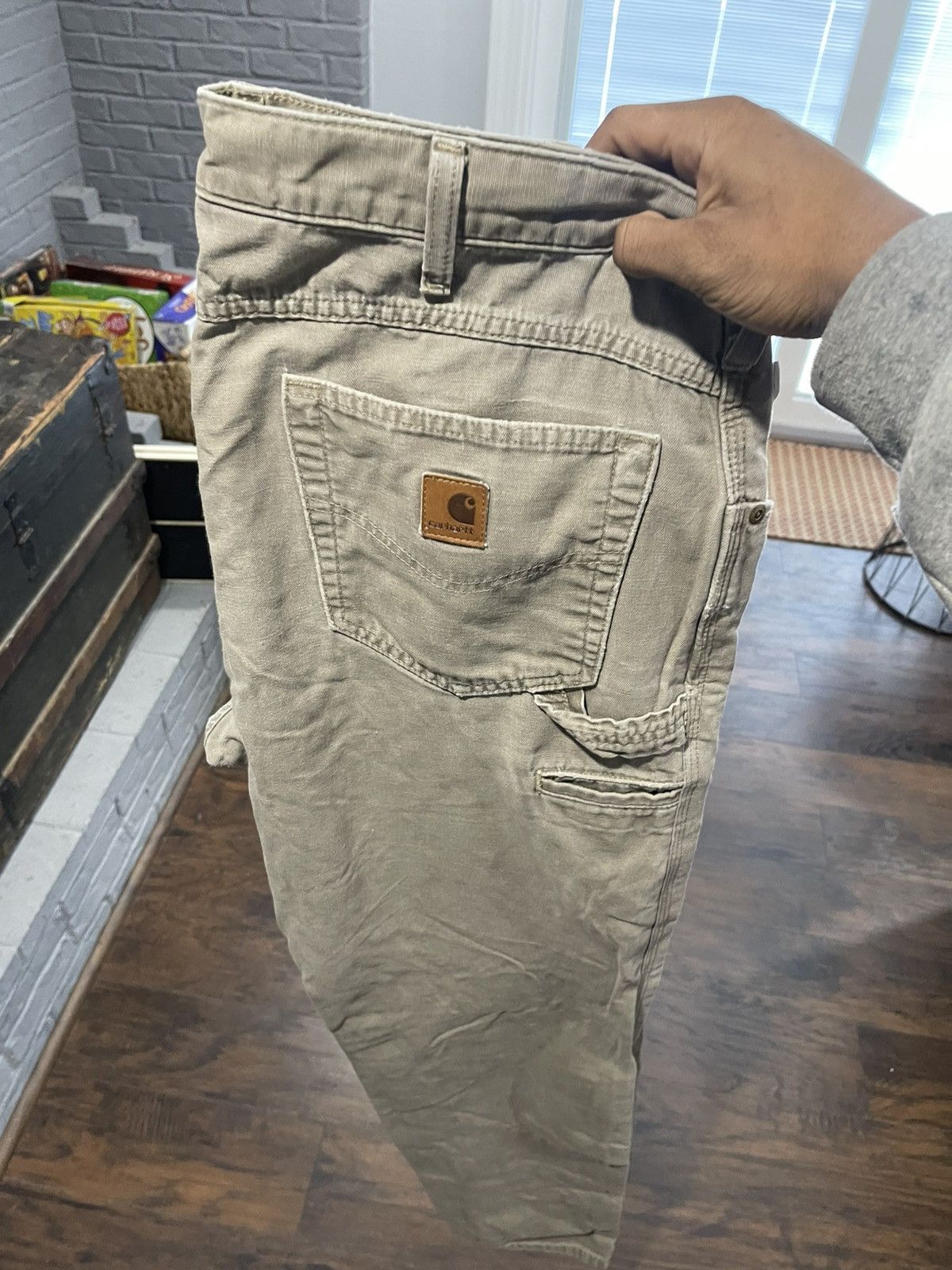 Carhartt Carhartt Loose Fit Khaki Pants Size US 36 / EU 52 - 4 Thumbnail