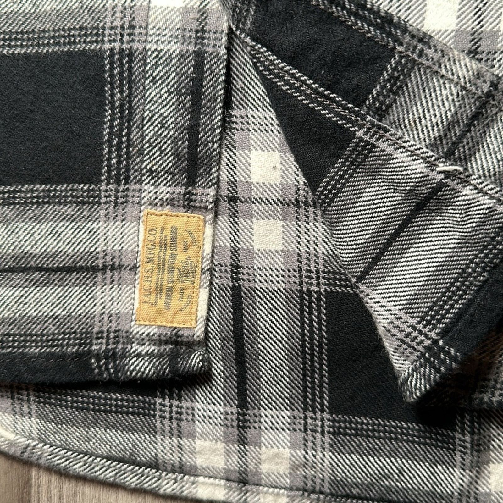 JACHS NY Jachs Heavy Flannel Long Sleeve Button Down - Medium Size US M / EU 48-50 / 2 - 5 Thumbnail