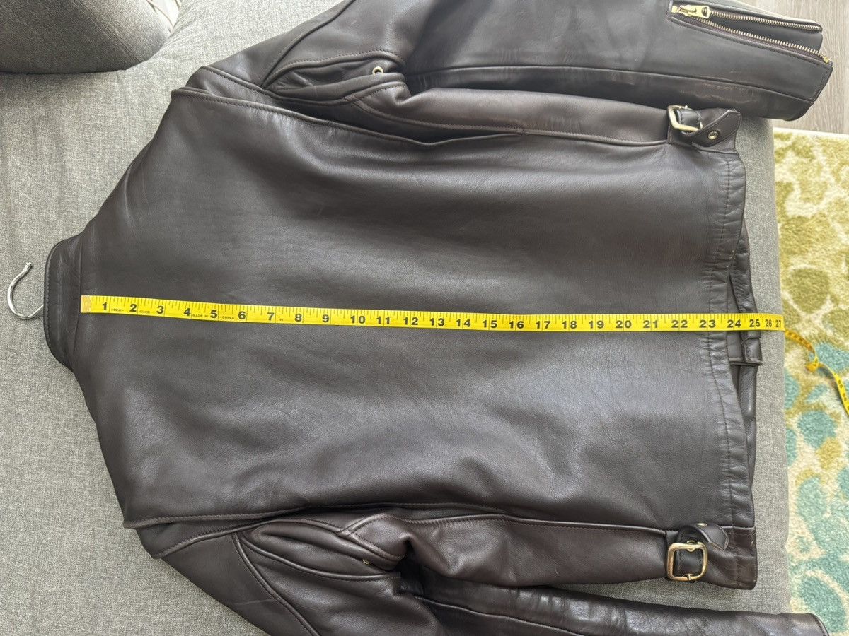 Schott Schott Cafe Racer Leather Jacket Size US M / EU 48-50 / 2 - 10 Thumbnail