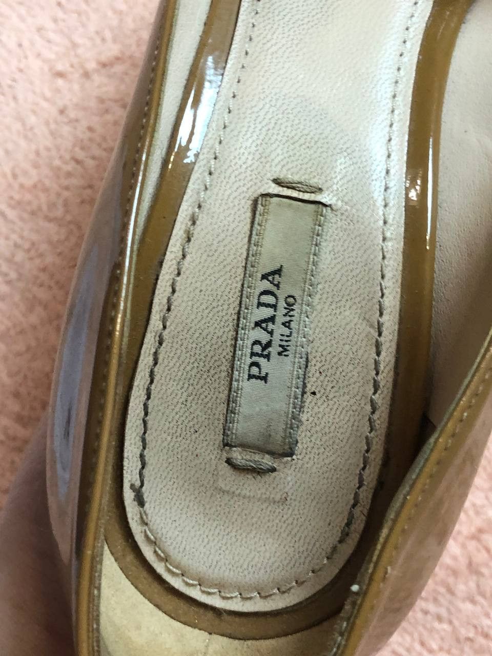Prada Luxury Prada Patent Leather High Heels Size 39 Size US 9 / IT 39 - 5 Thumbnail
