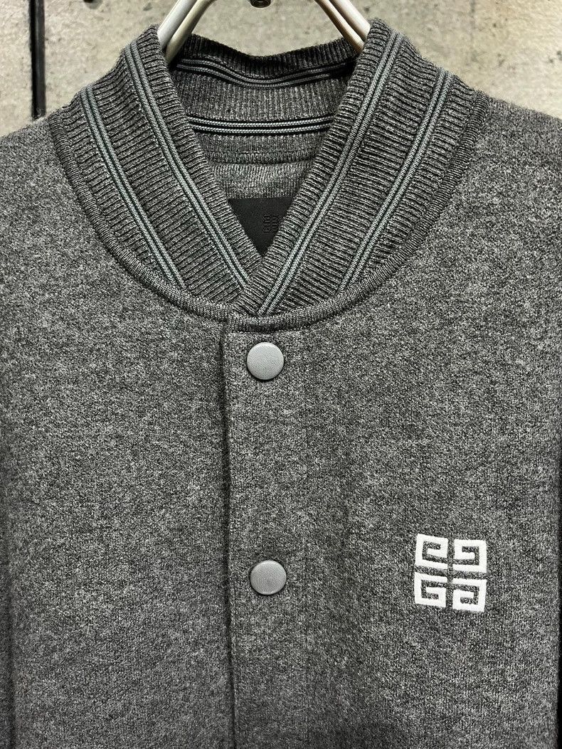 Givenchy Givenchy Givenchy Grey Wool Jacket in Excellent Condition Size US XL / EU 56 / 4 - 2 Thumbnail