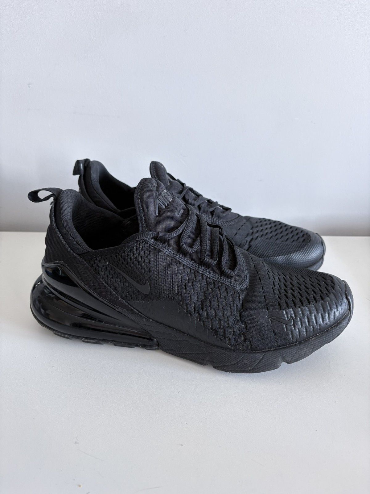 Nike Nike Air Max 270 black men's sneakers size 44.5 Size US 11.5 / EU 44-45 - 3 Thumbnail