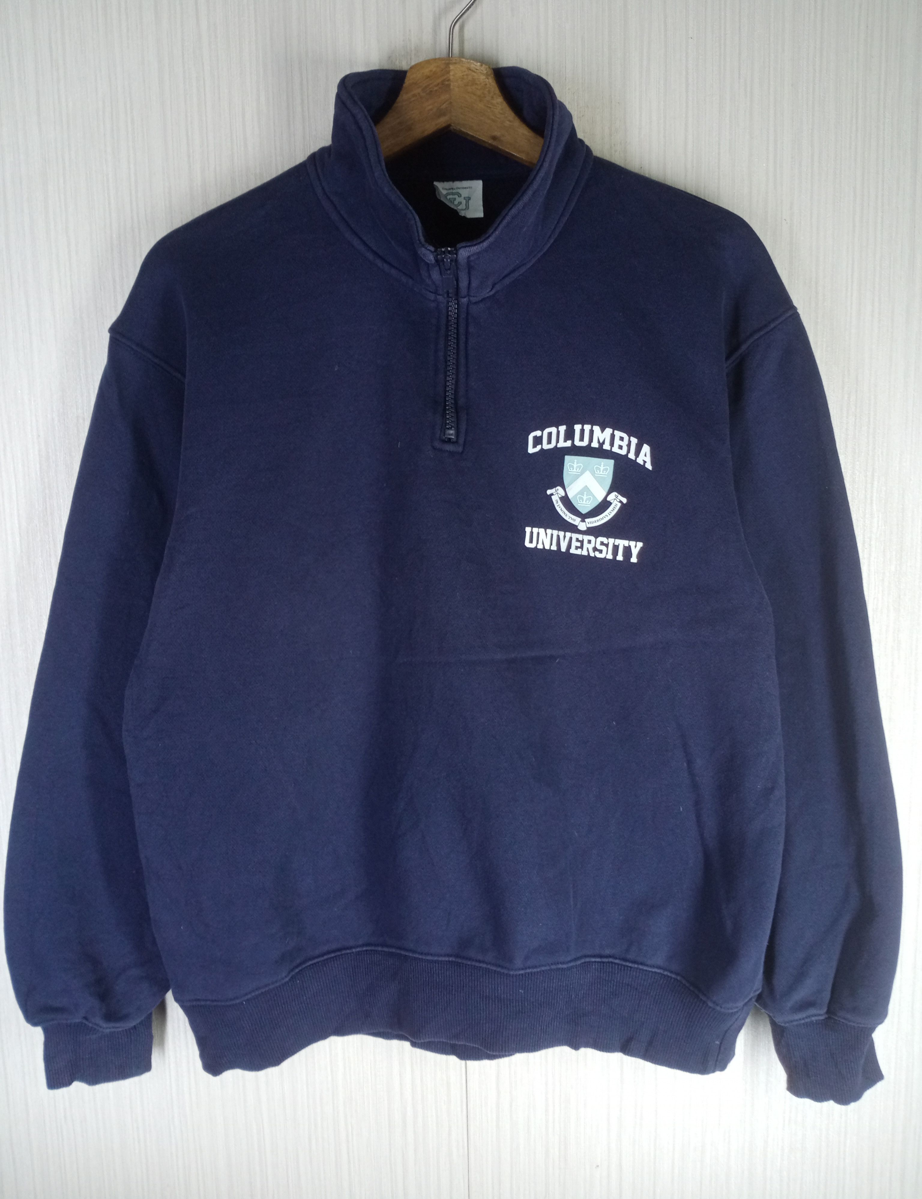 Other Rare Vintage Columbia University Half Zipper Sweatshirt Size US S / EU 44-46 / 1 - 1 Thumbnail